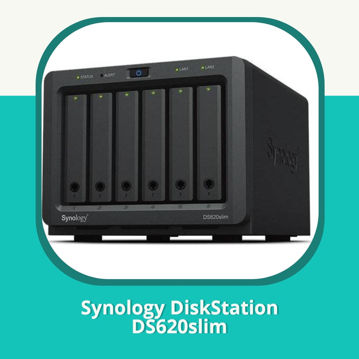 Anmeldelse af Synology DiskStation DS620slim
