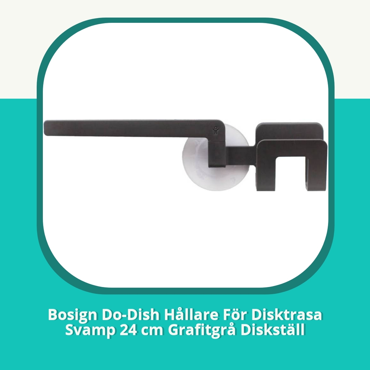 Recension af Bosign Do-Dish Hållare För Disktrasa Svamp 24 cm Grafitgrå Diskställ