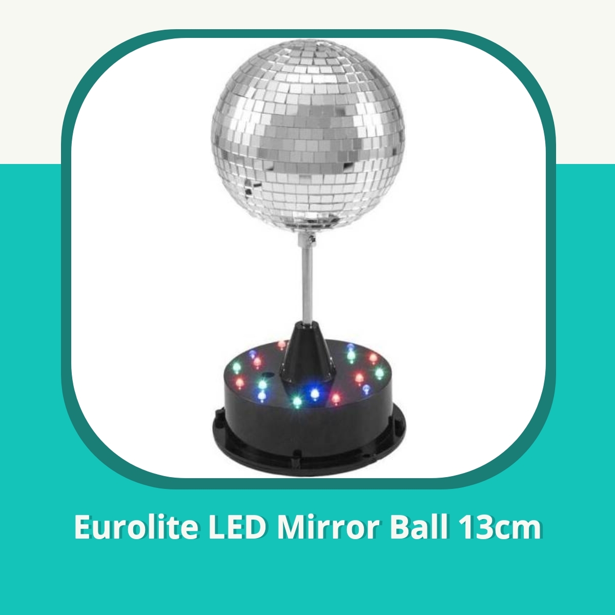 Anmeldelse af Eurolite LED Mirror Ball 13cm