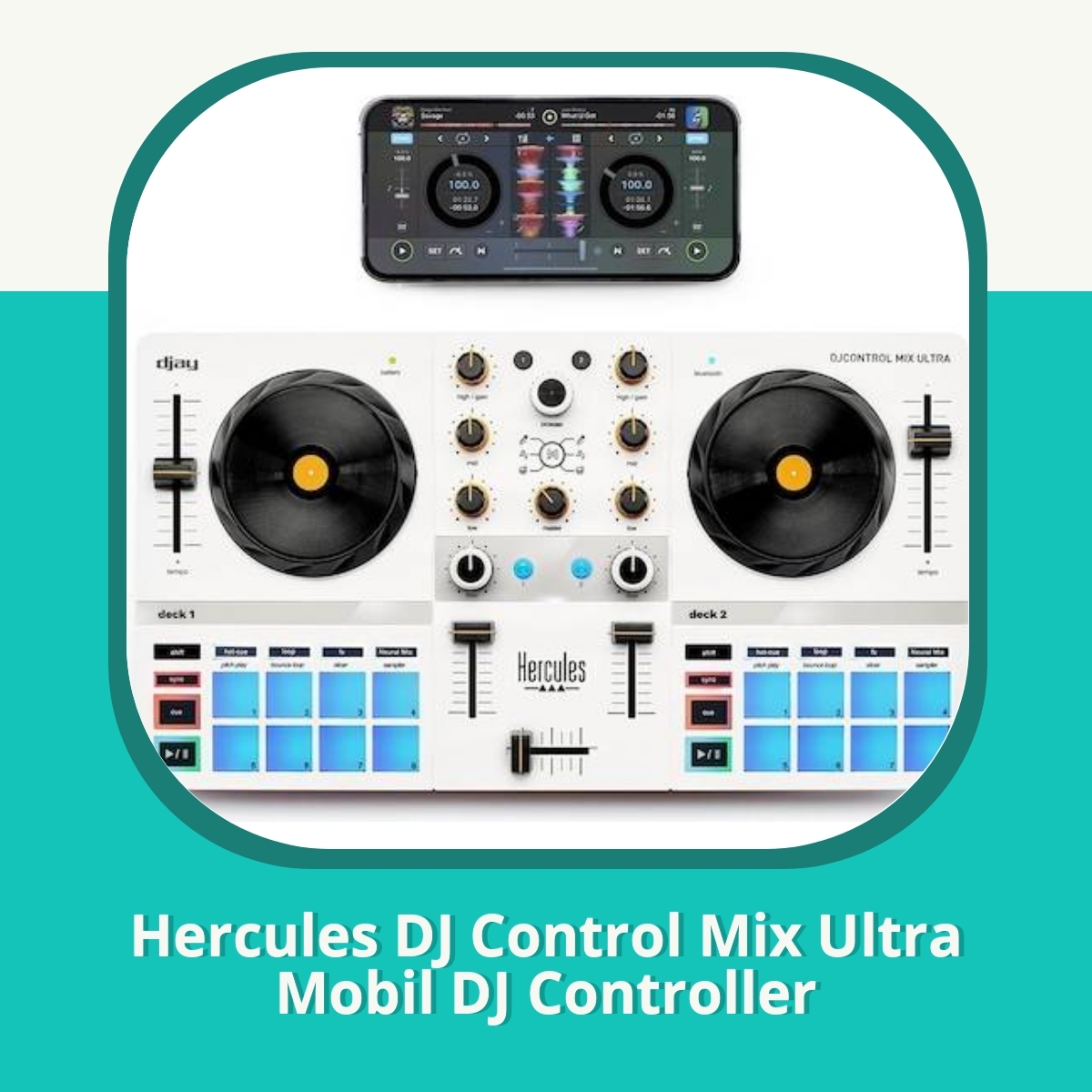 Recension af Hercules DJ Control Mix Ultra Mobil DJ Controller
