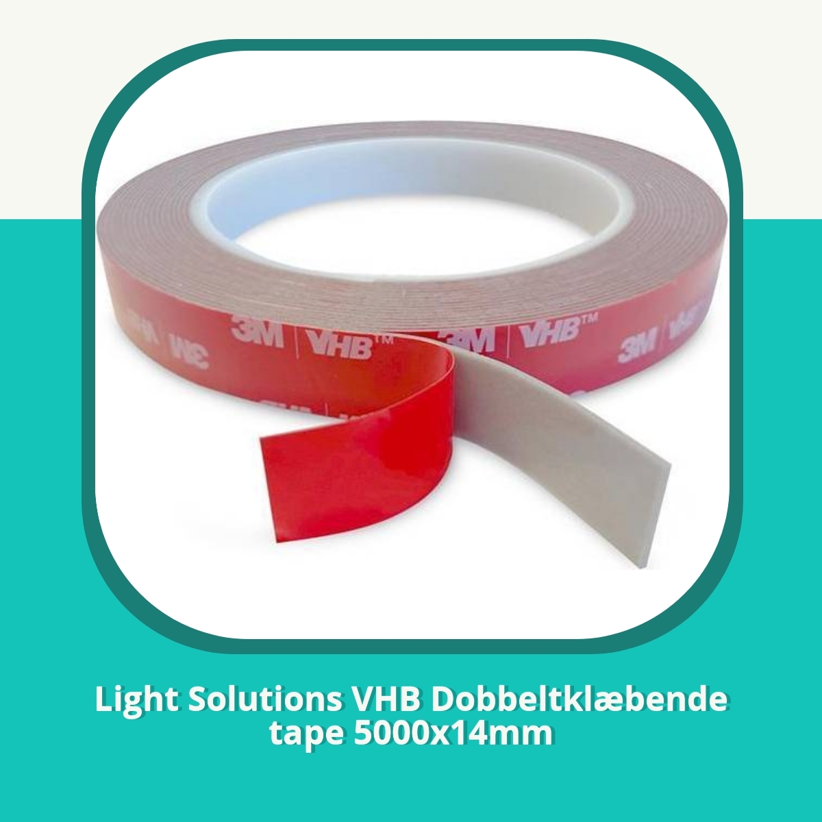 Anmeldelse af Light Solutions VHB Dobbeltklæbende tape 5000x14mm