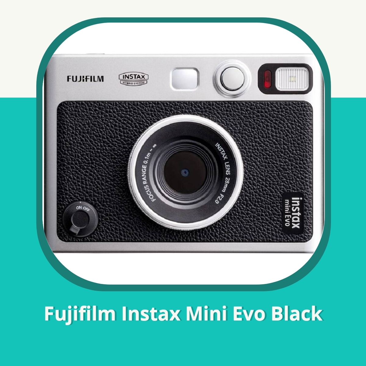 Anmeldelse af Fujifilm Instax Mini Evo Black