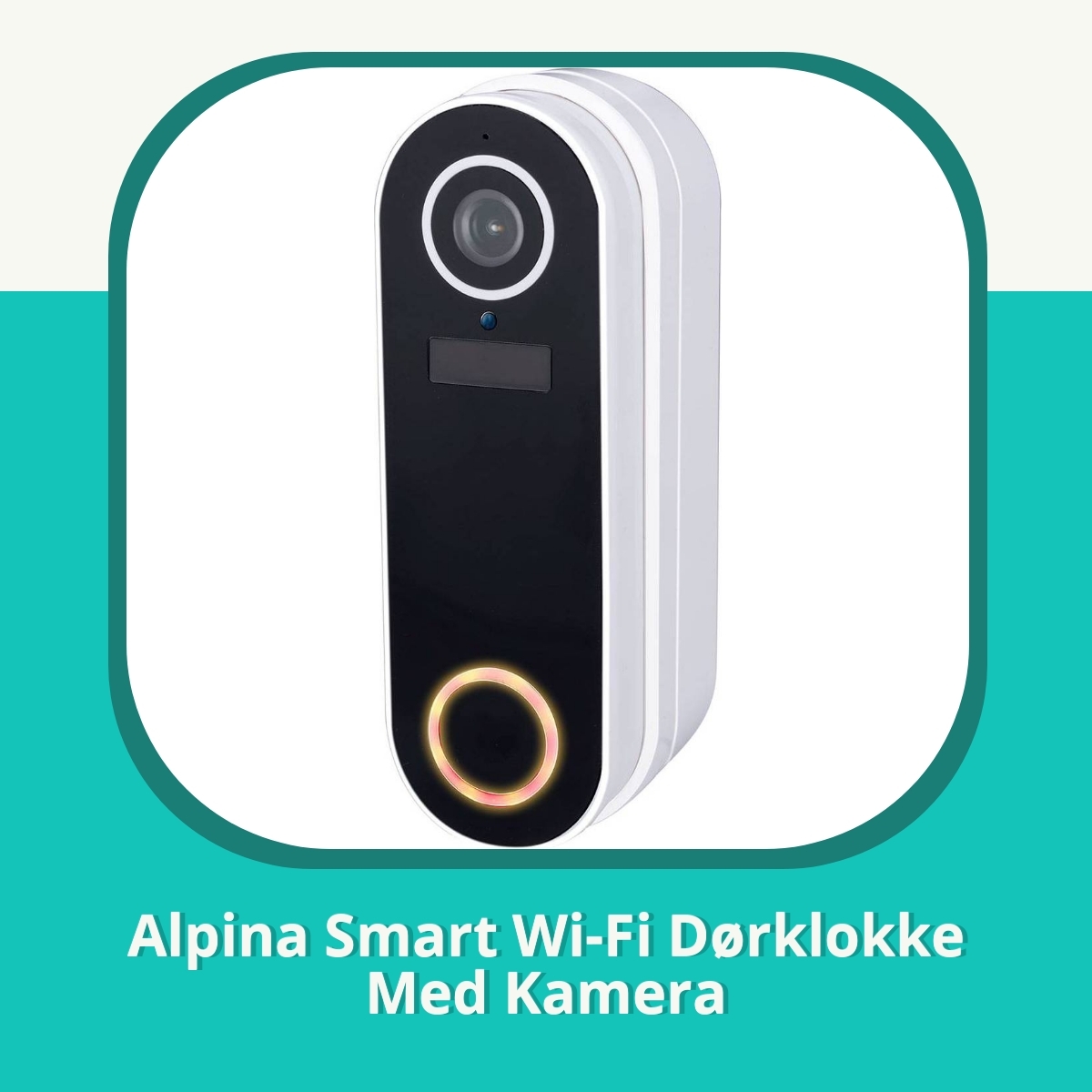 Anmeldelse af Alpina Smart Wi-Fi Dørklokke Med Kamera