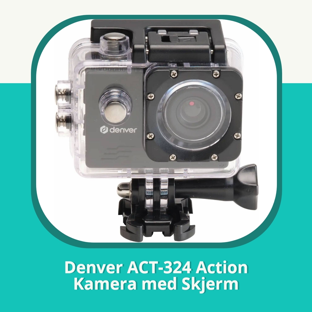 Anmeldelse af Denver ACT-324 Action Kamera med Skjerm