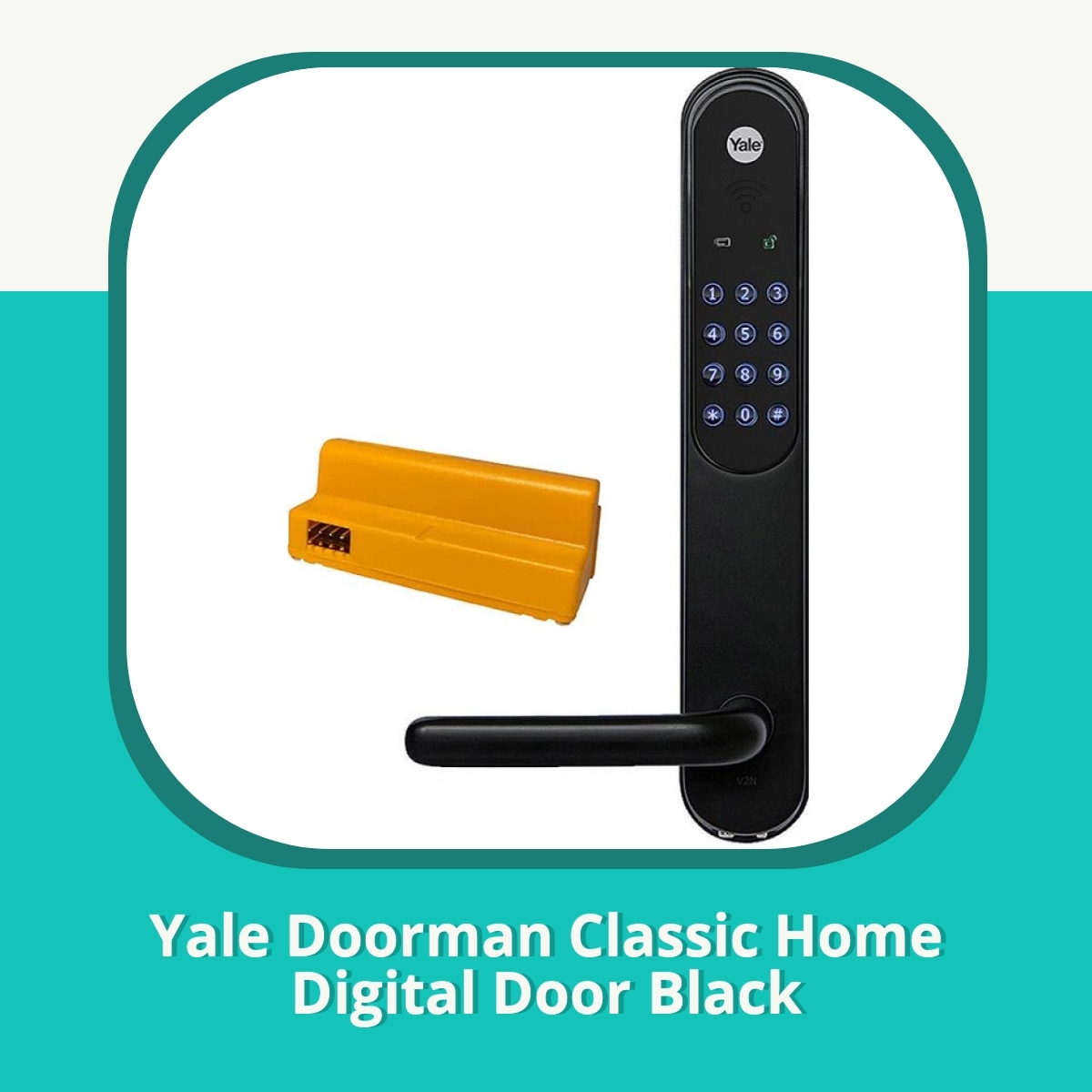 Anmeldelse af Yale Doorman Classic Home Digital Door Black