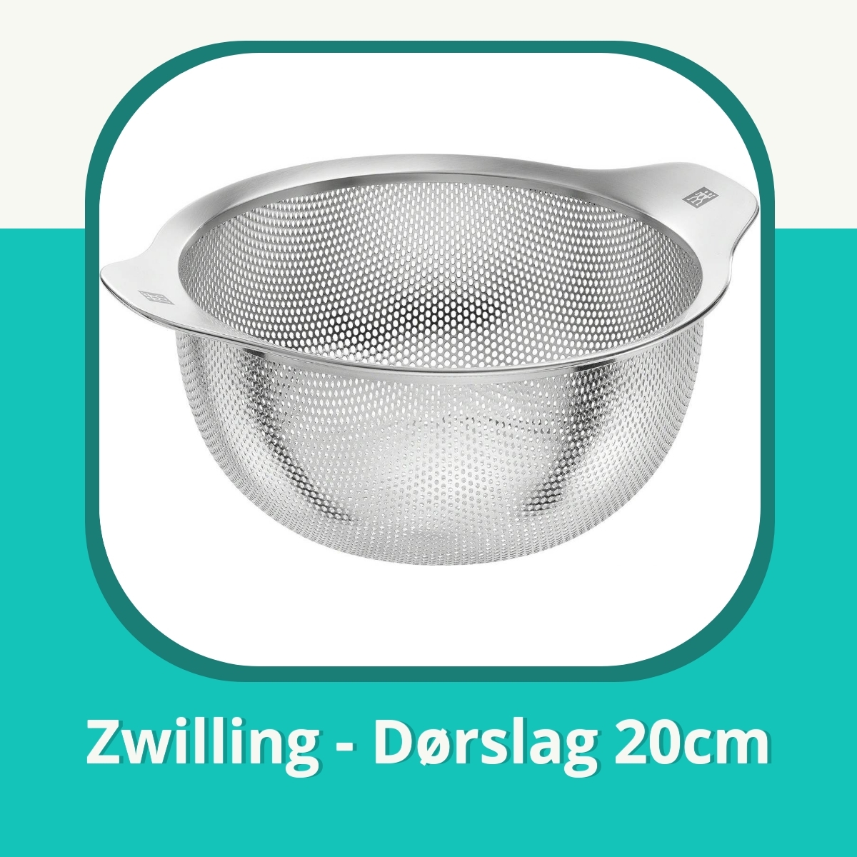 Anmeldelse af Zwilling - Dørslag 20cm