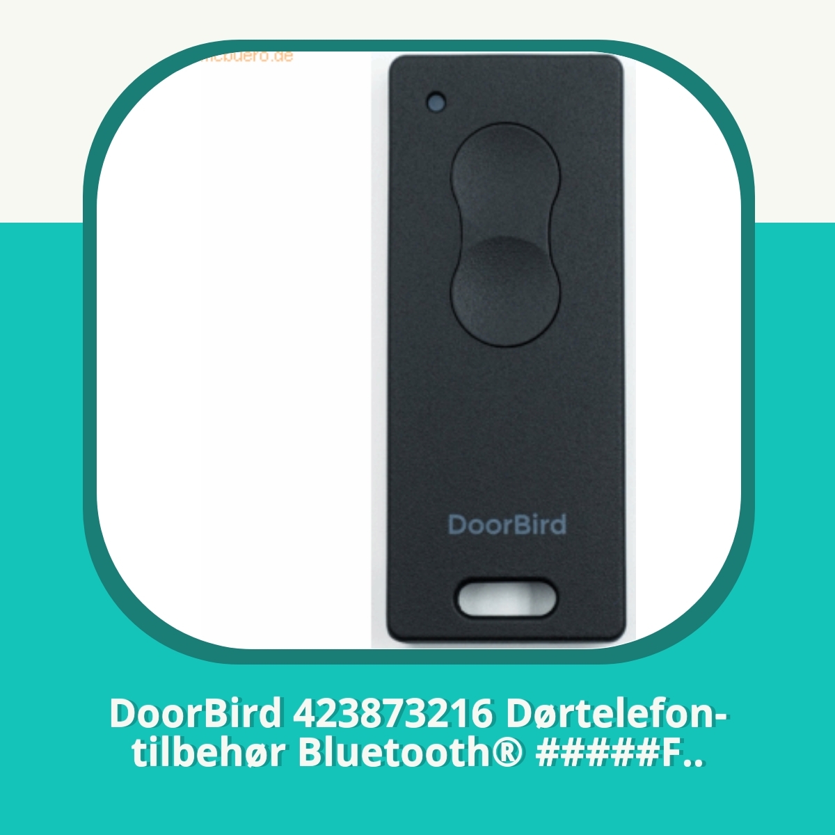 Anmeldelse af DoorBird 423873216 Dørtelefon-tilbehør Bluetooth® #####F..