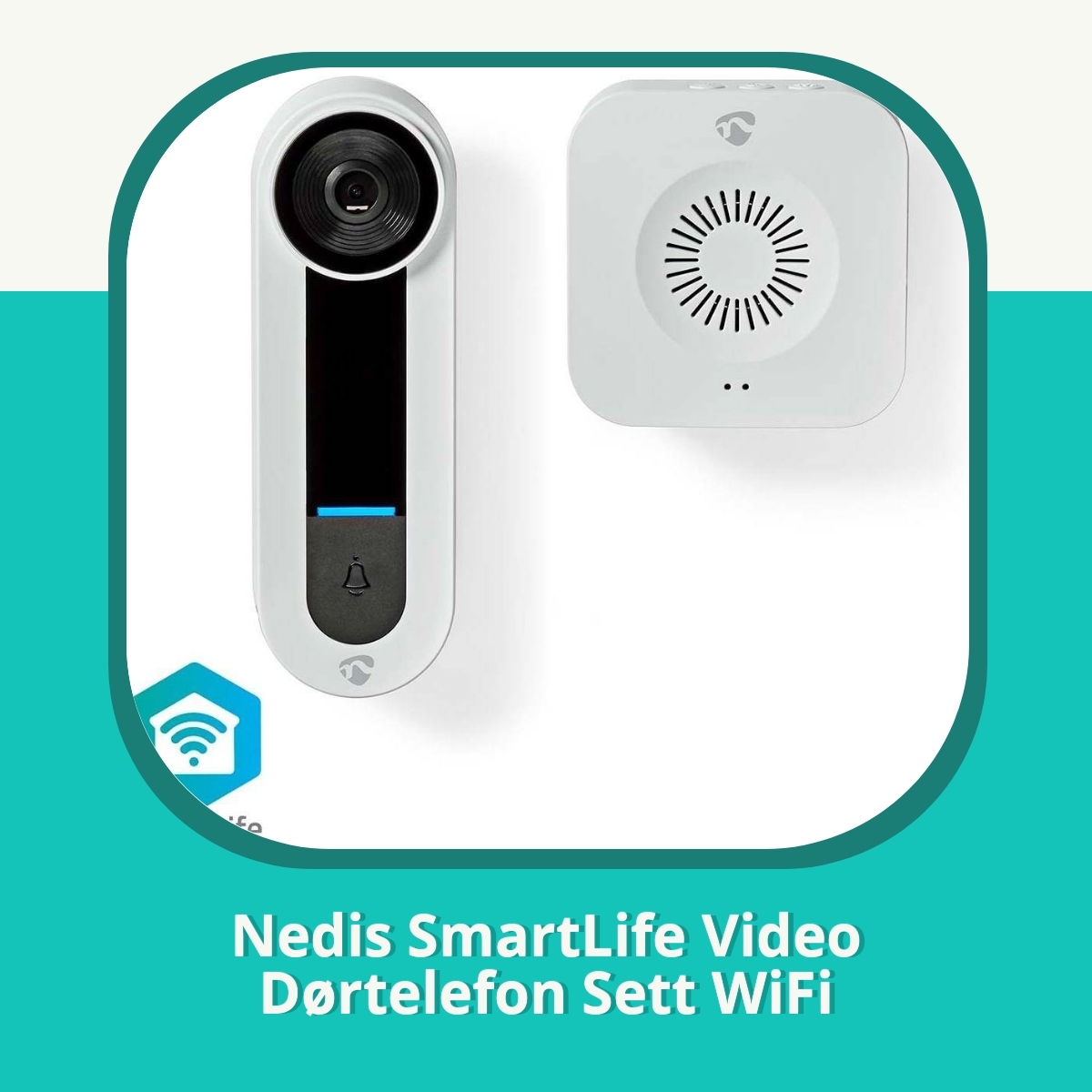 Anmeldelse af Nedis SmartLife Video Dørtelefon Sett WiFi