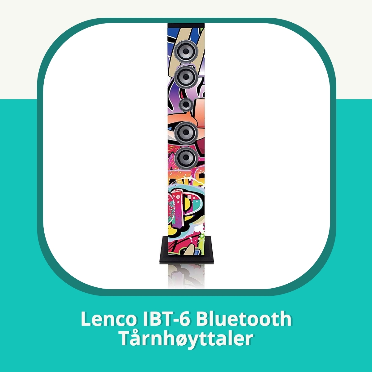 Anmeldelse Lenco IBT-6 Bluetooth Tårnhøyttaler