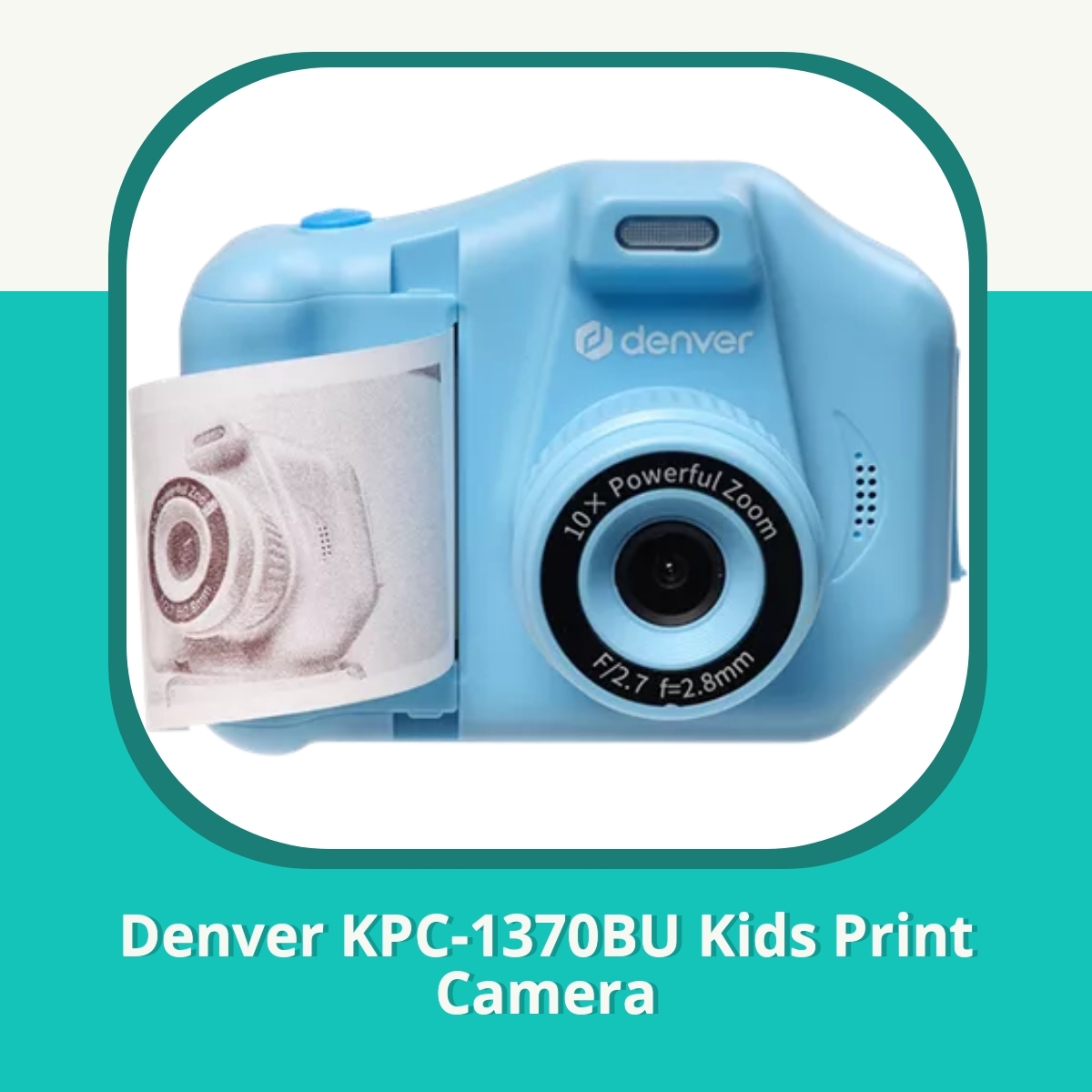 Recension af Denver KPC-1370BU Kids Print Camera