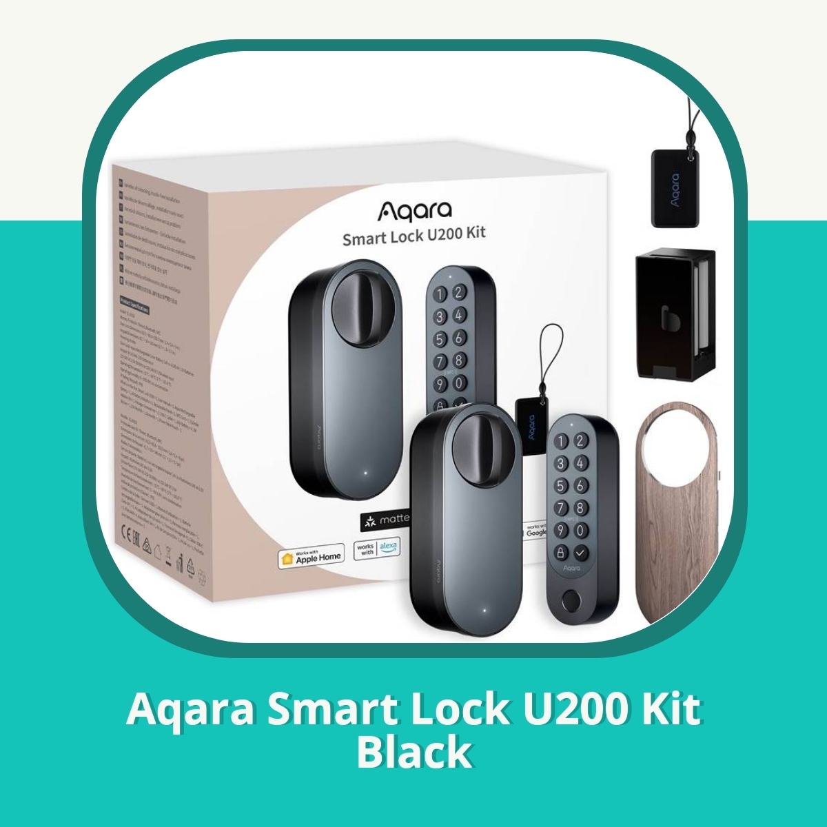 Recension af Aqara Smart Lock U200 Kit Black