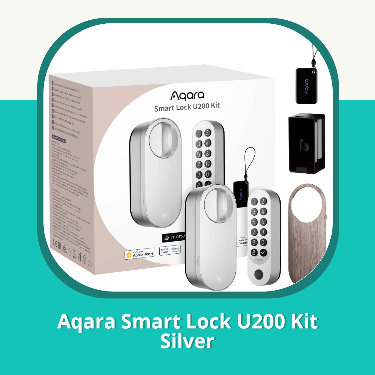 Recension af Aqara Smart Lock U200 Kit Silver