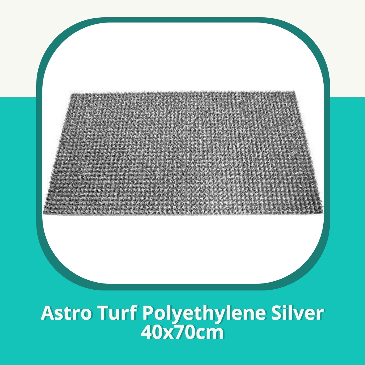 Recension af Astro Turf Polyethylene Silver 40x70cm