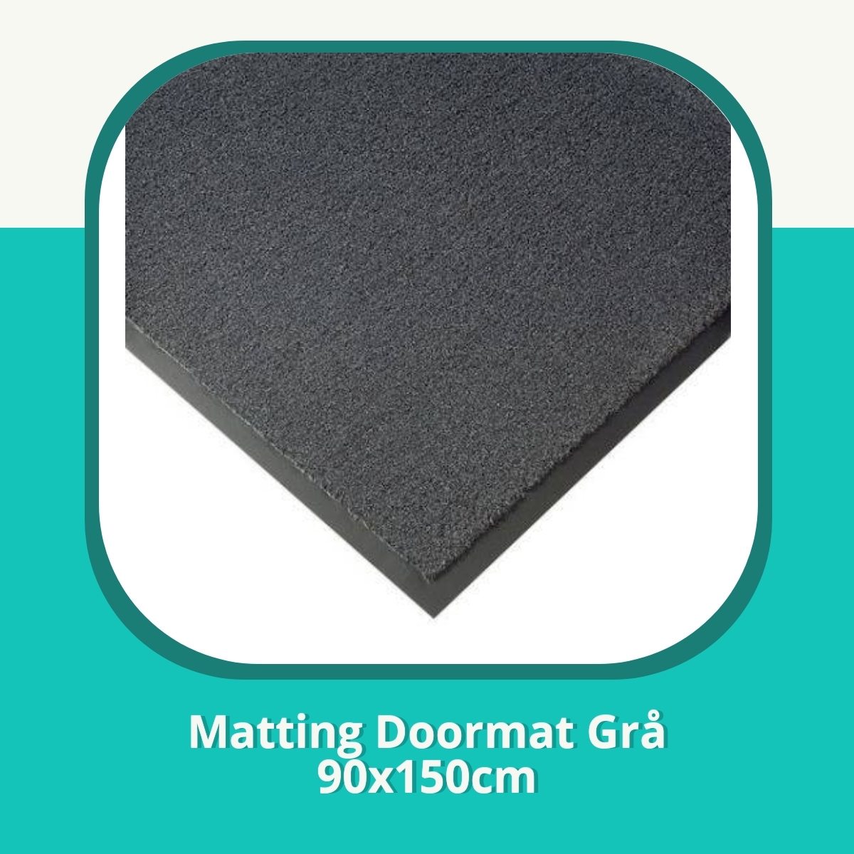 Recension af Matting Doormat Grå 90x150cm