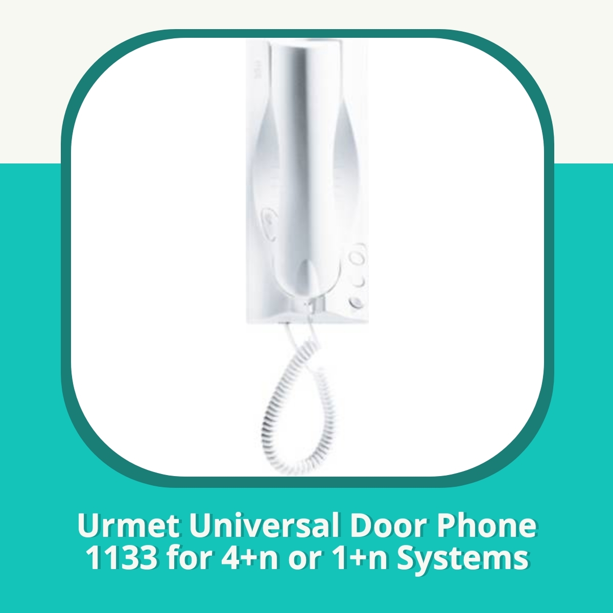 Recension af Urmet Universal Door Phone 1133 for 4+n or 1+n Systems