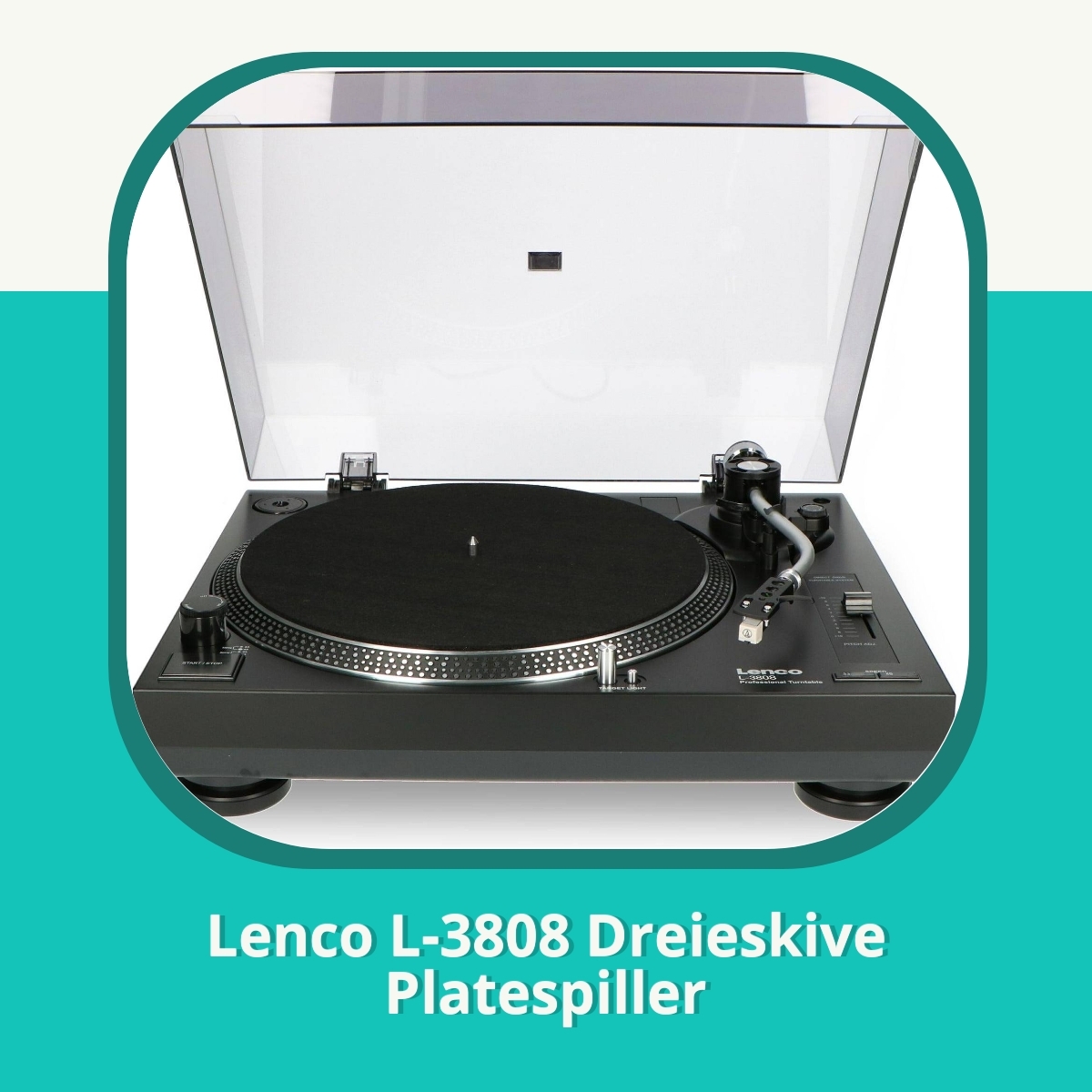 Anmeldelse af Lenco L-3808 Dreieskive Platespiller