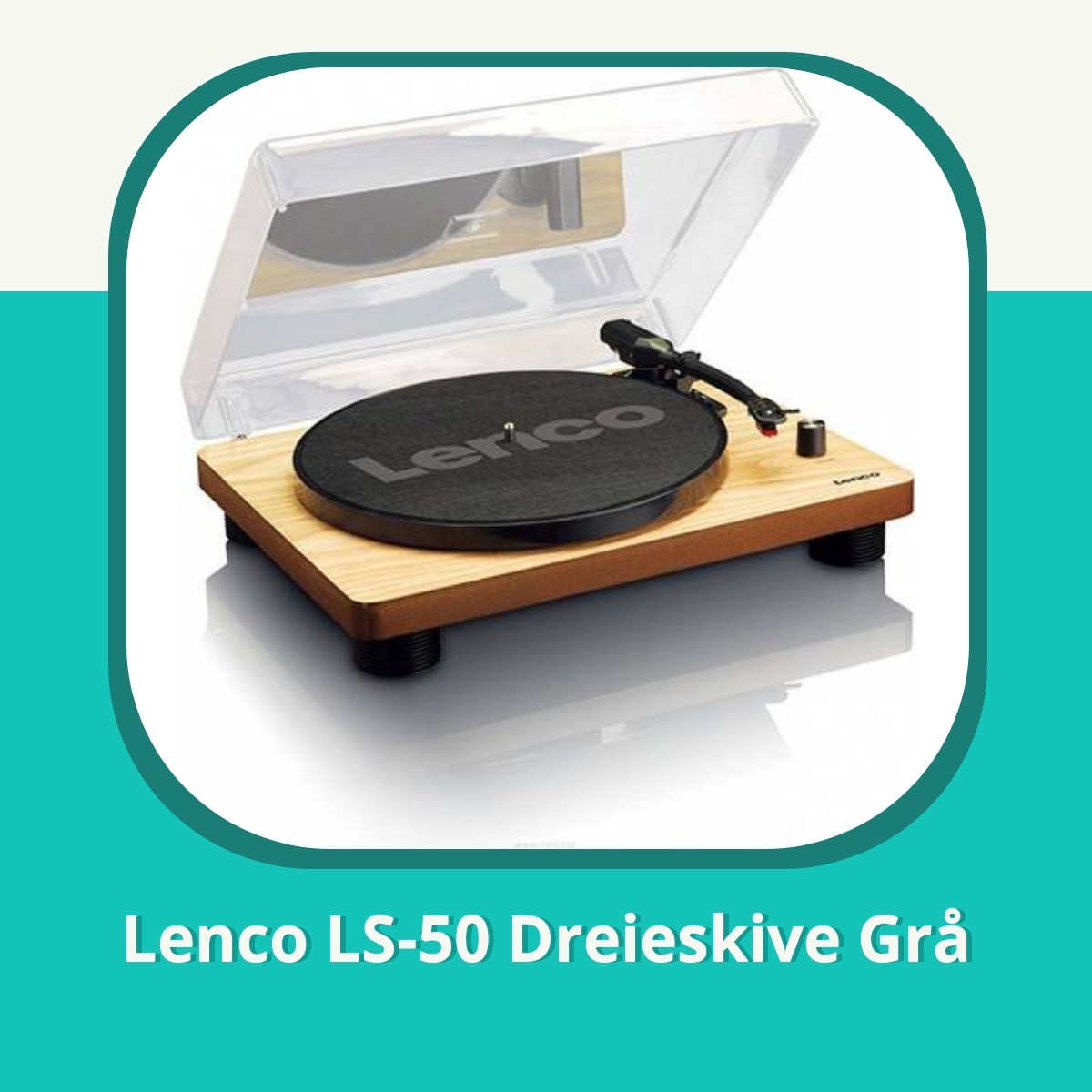 Anmeldelse af Lenco LS-50 Dreieskive Grå