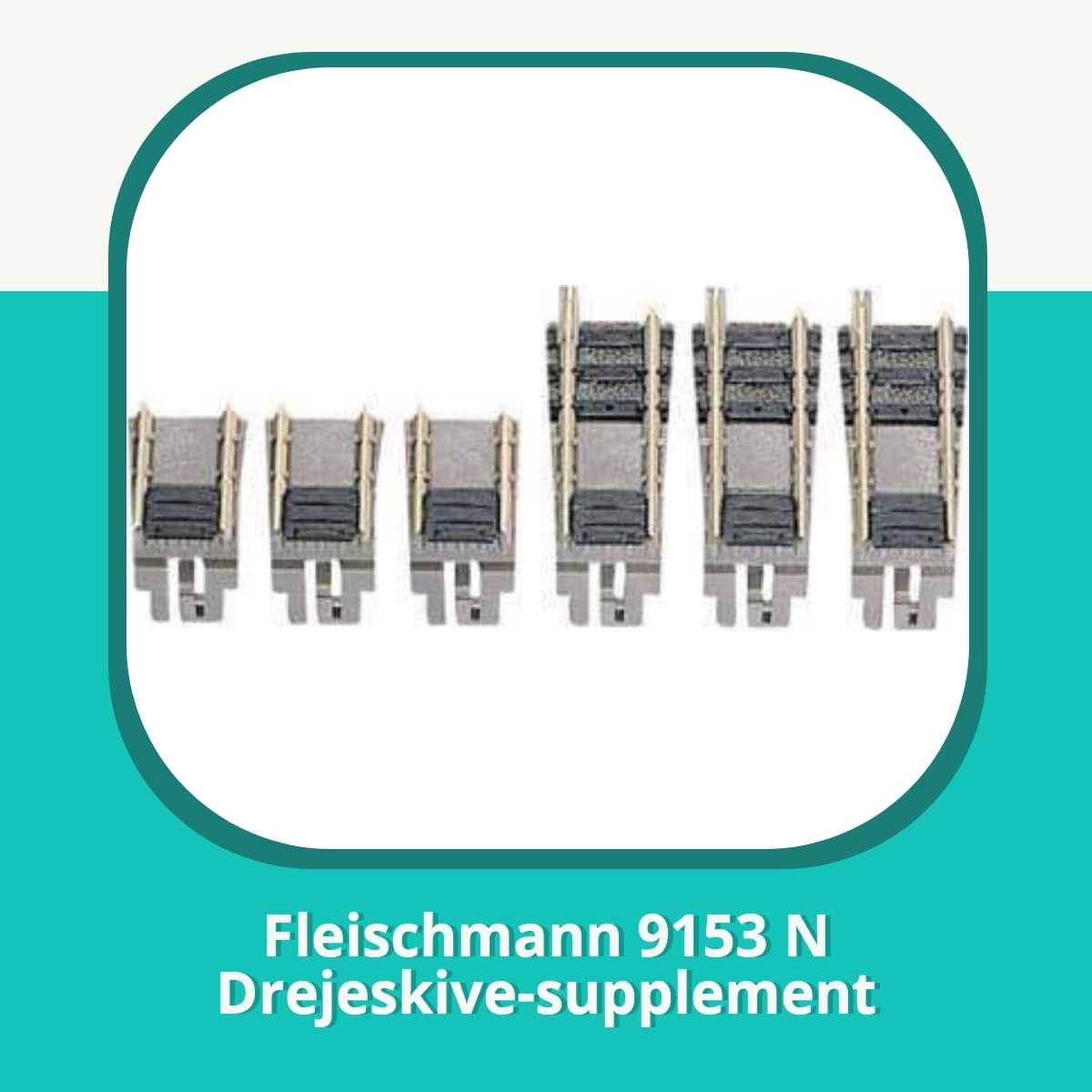 Anmeldelse af Fleischmann 9153 N Drejeskive-supplement