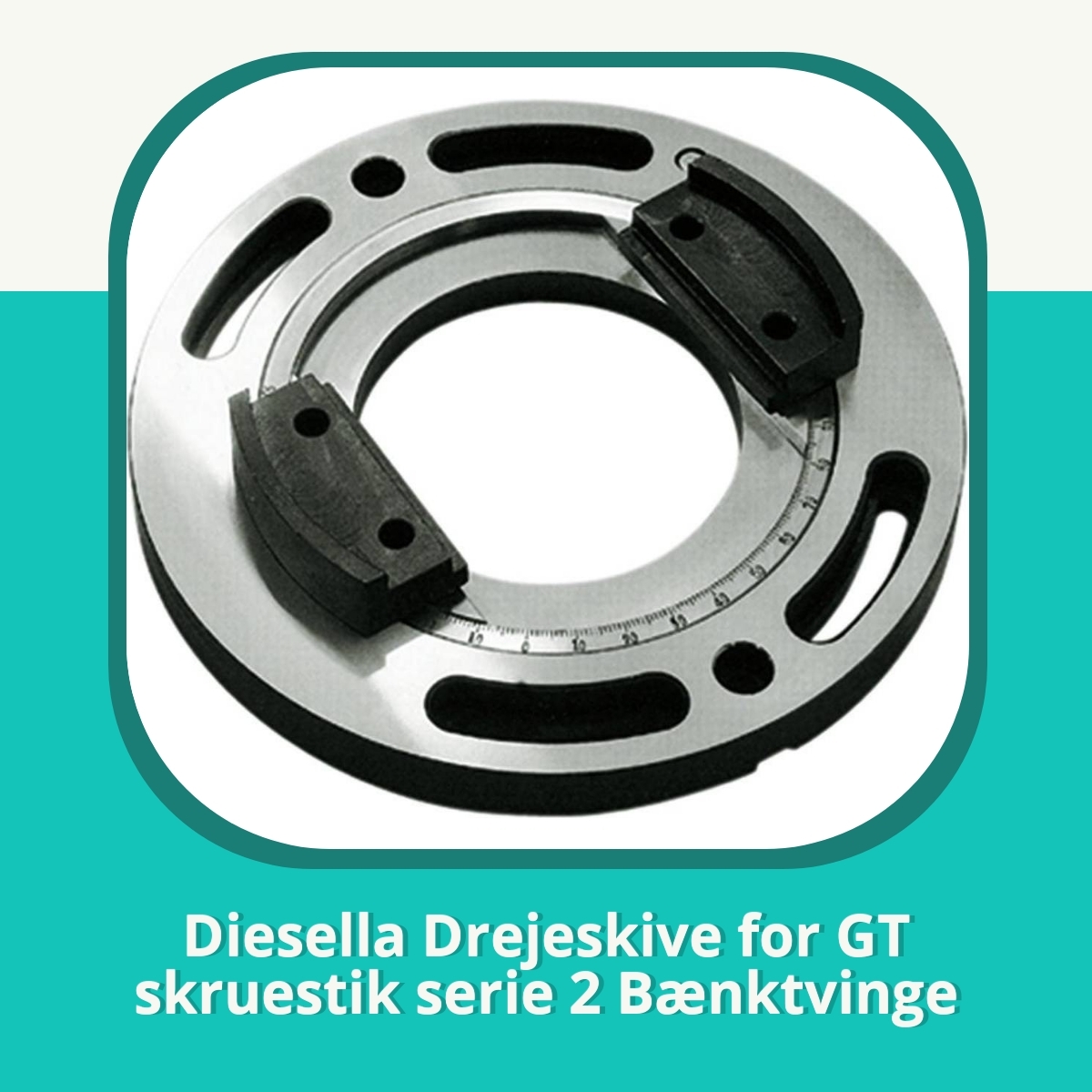 Anmeldelse af Diesella Drejeskive for GT skruestik serie 2 Bænktvinge