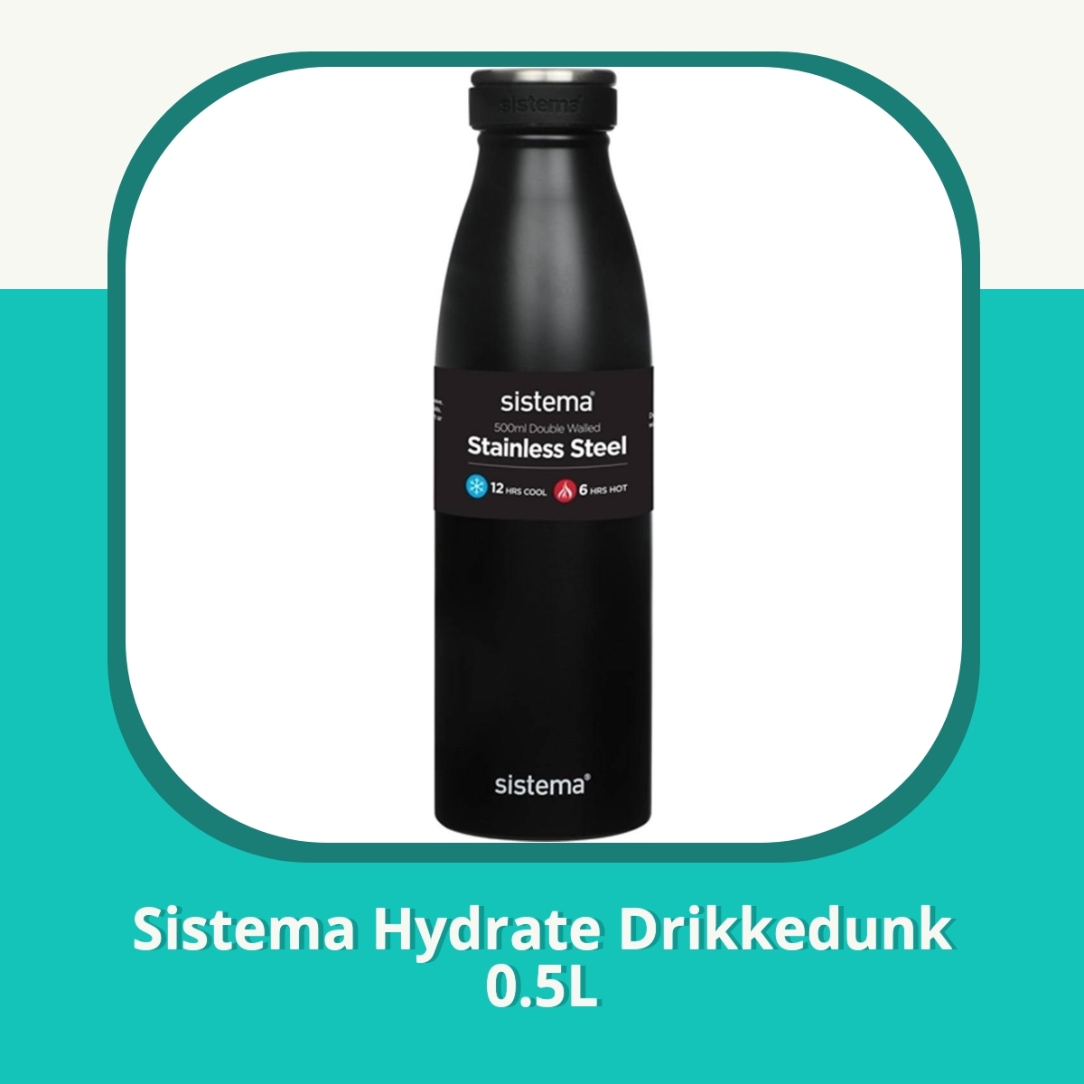 Anmeldelse af Sistema Hydrate Drikkedunk 0.5L