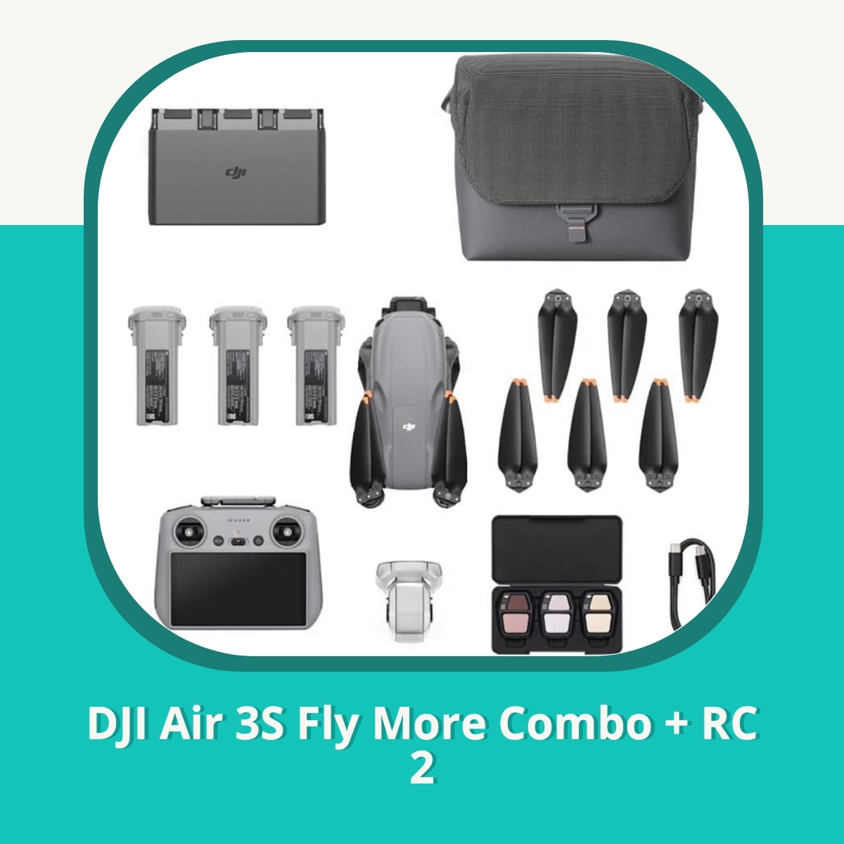 Recension af DJI Air 3S Fly More Combo + RC 2