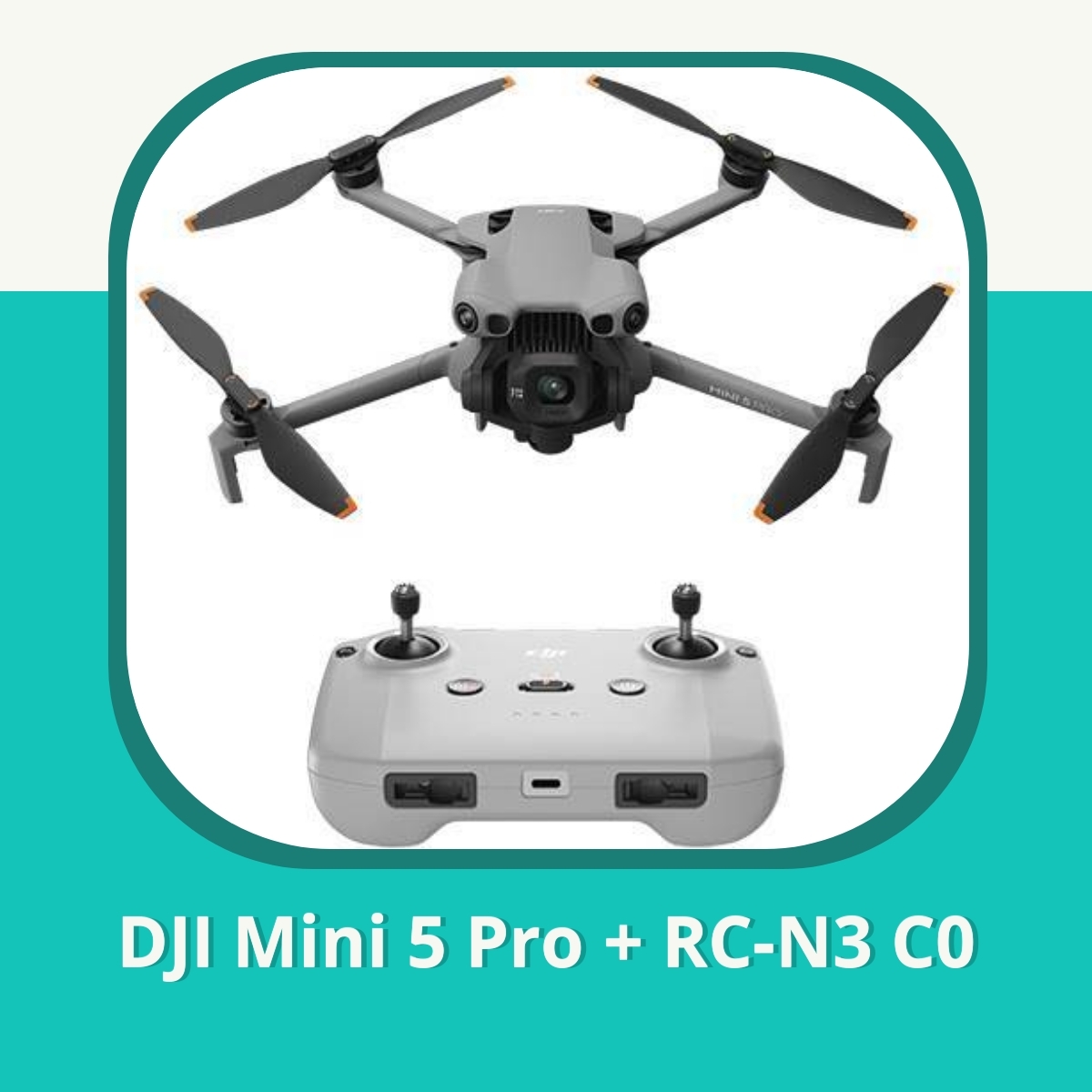 Recension DJI Mini 5 Pro + RC-N3 C0