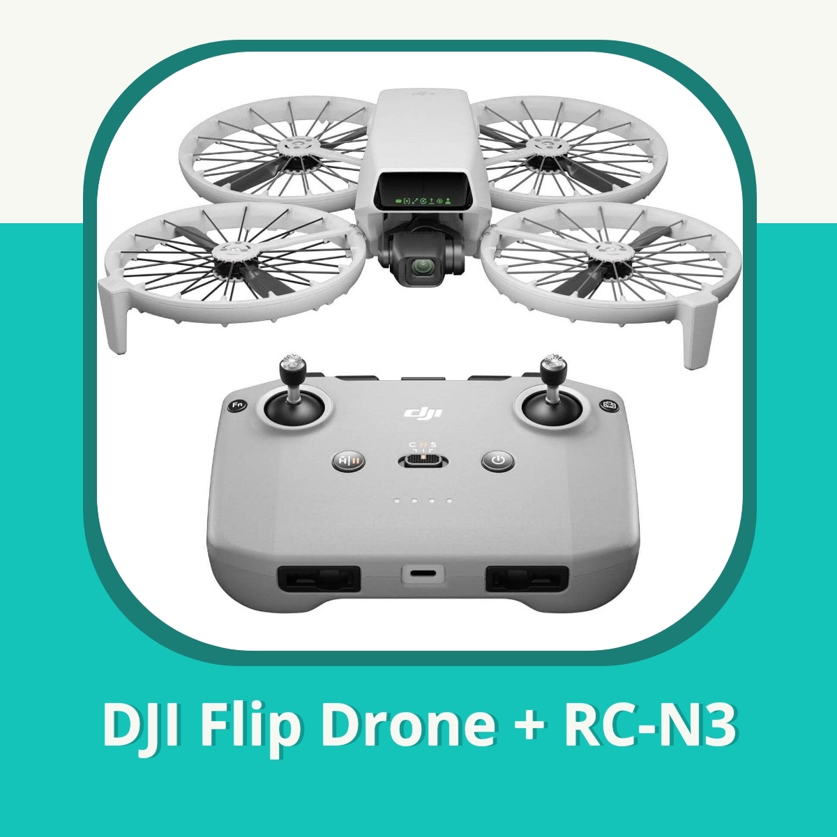 Anmeldelse af DJI Flip Drone + RC-N3