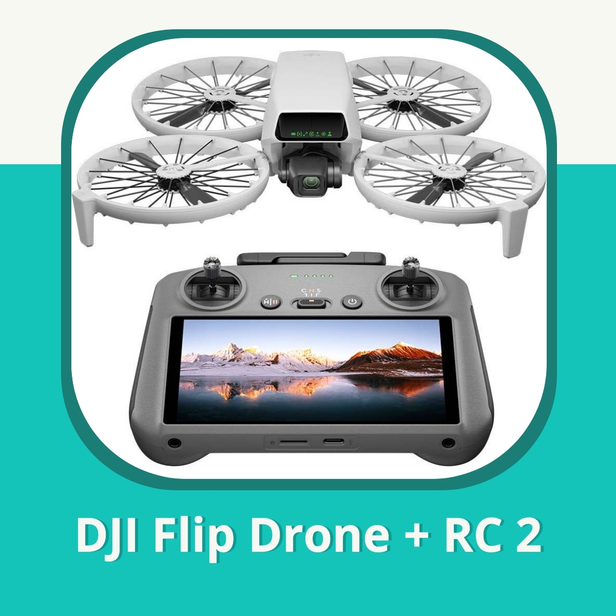 Anmeldelse af DJI Flip Drone + RC 2