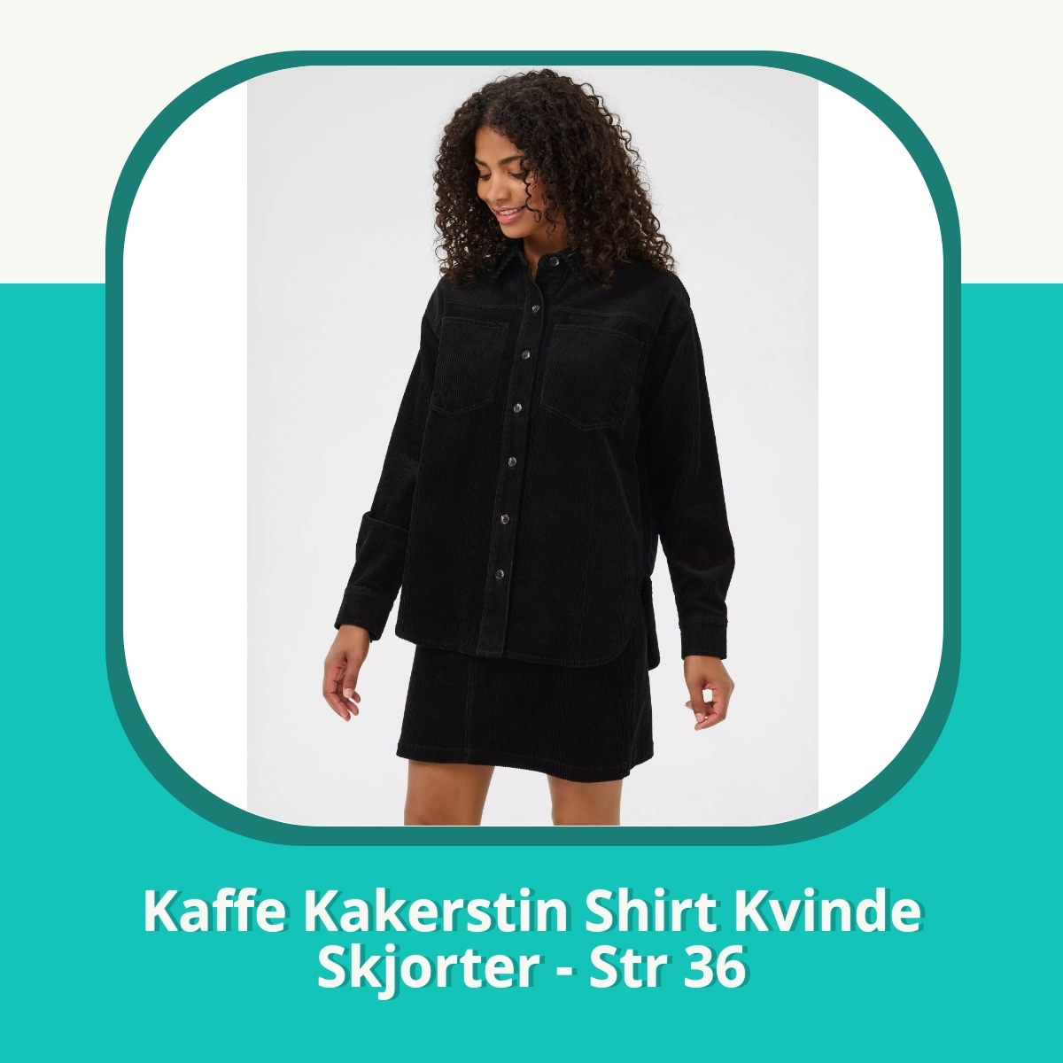 Anmeldelse af Kaffe Kakerstin Shirt Kvinde Skjorter - Str 36