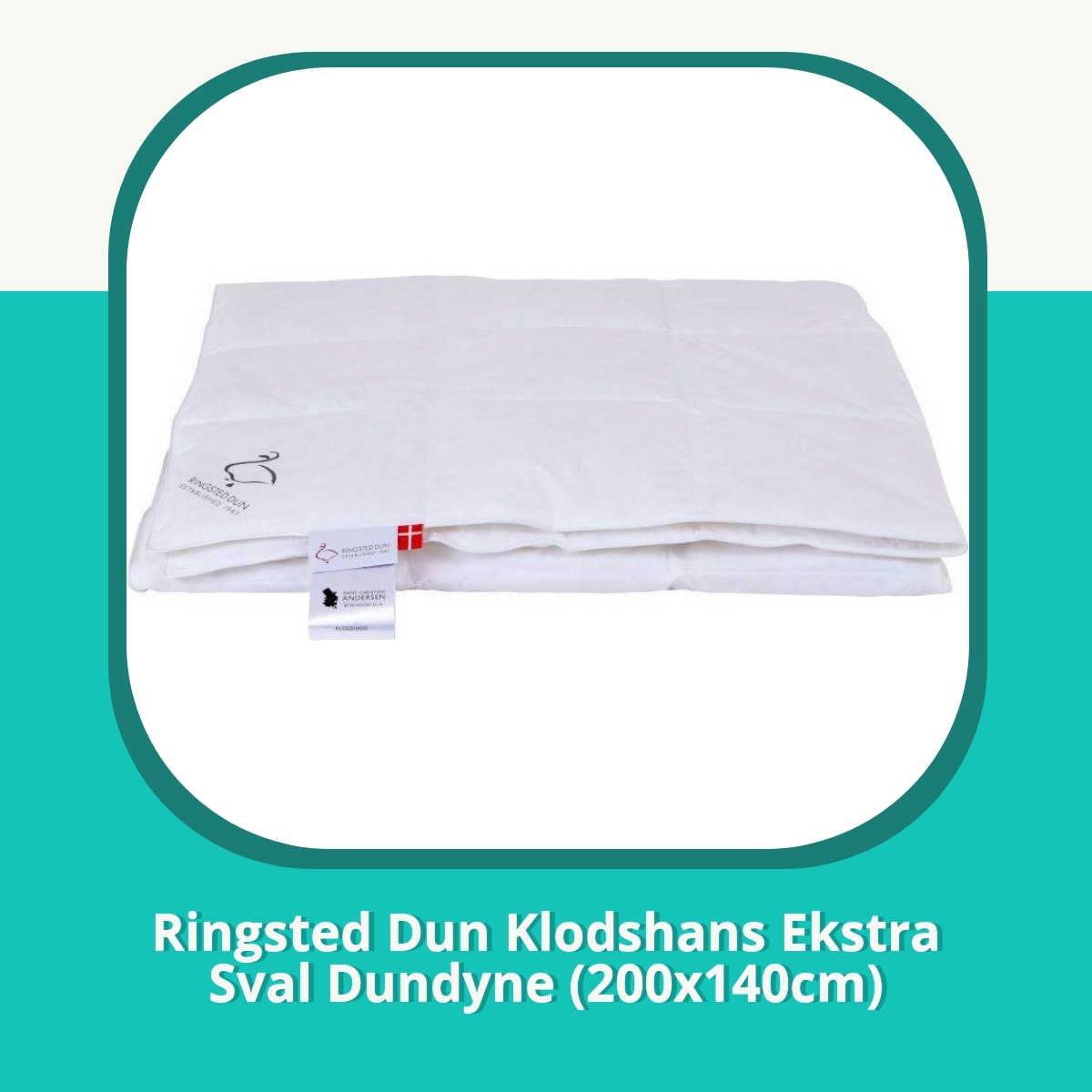Anmeldelse af Ringsted Dun Klodshans Ekstra Sval Dundyne (200x140cm)