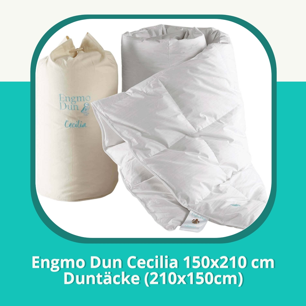Recension af Engmo Dun Cecilia 150x210 cm Duntäcke (210x150cm)