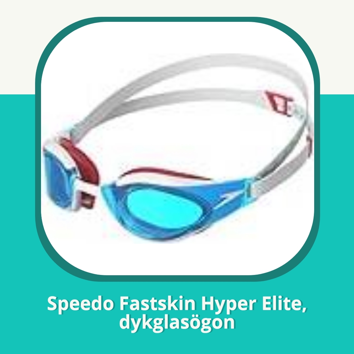 Recension af Speedo Fastskin Hyper Elite, dykglasögon