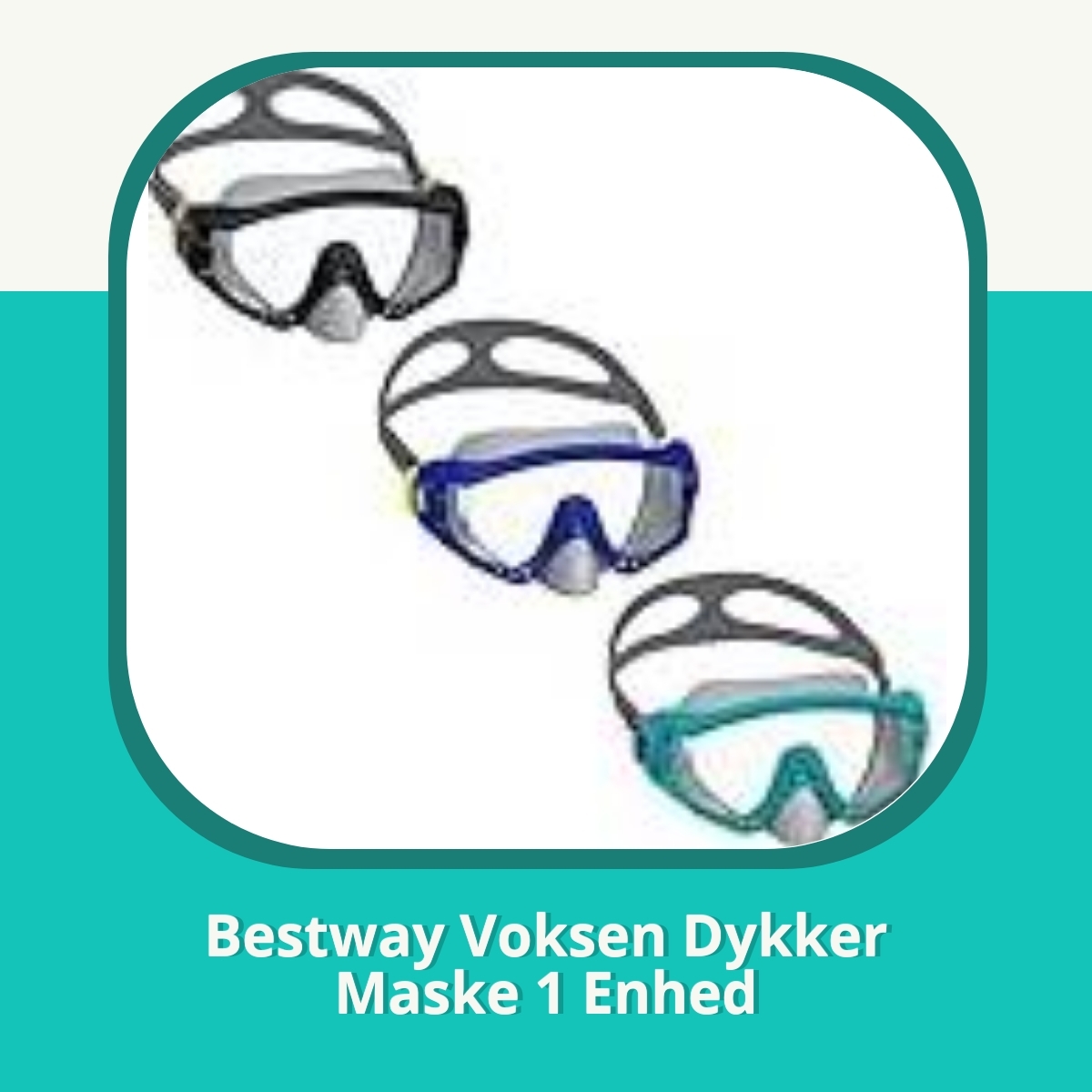 Anmeldelse af Bestway Voksen Dykker Maske 1 Enhed