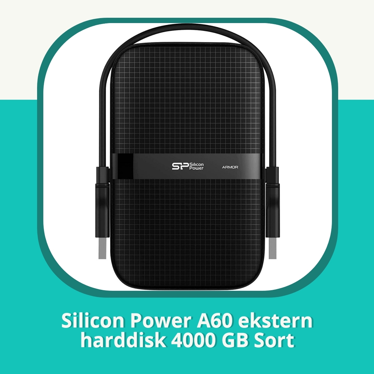 Anmeldelse af Silicon Power A60 ekstern harddisk 4000 GB Sort