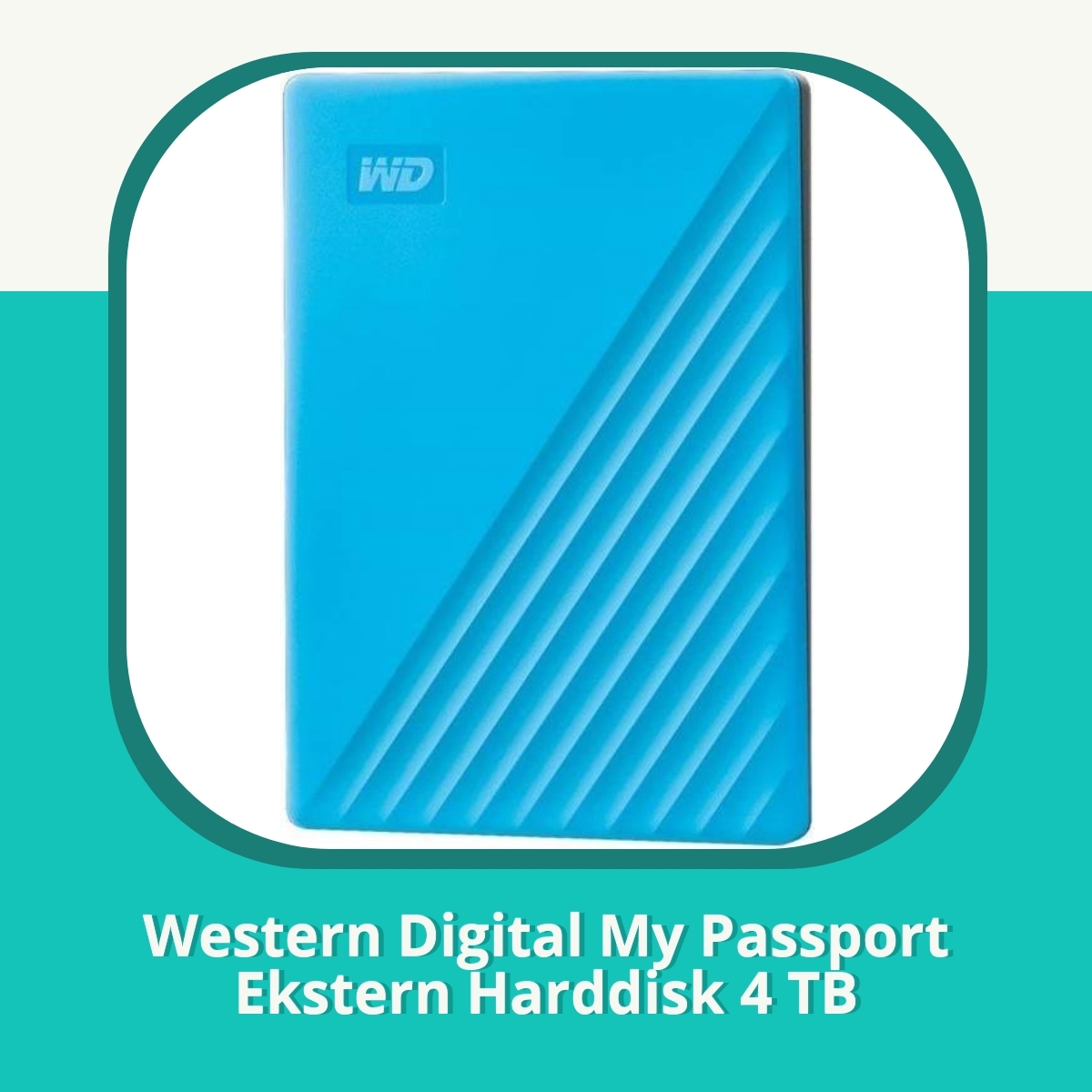 Anmeldelse Western Digital My Passport Ekstern Harddisk 4 TB