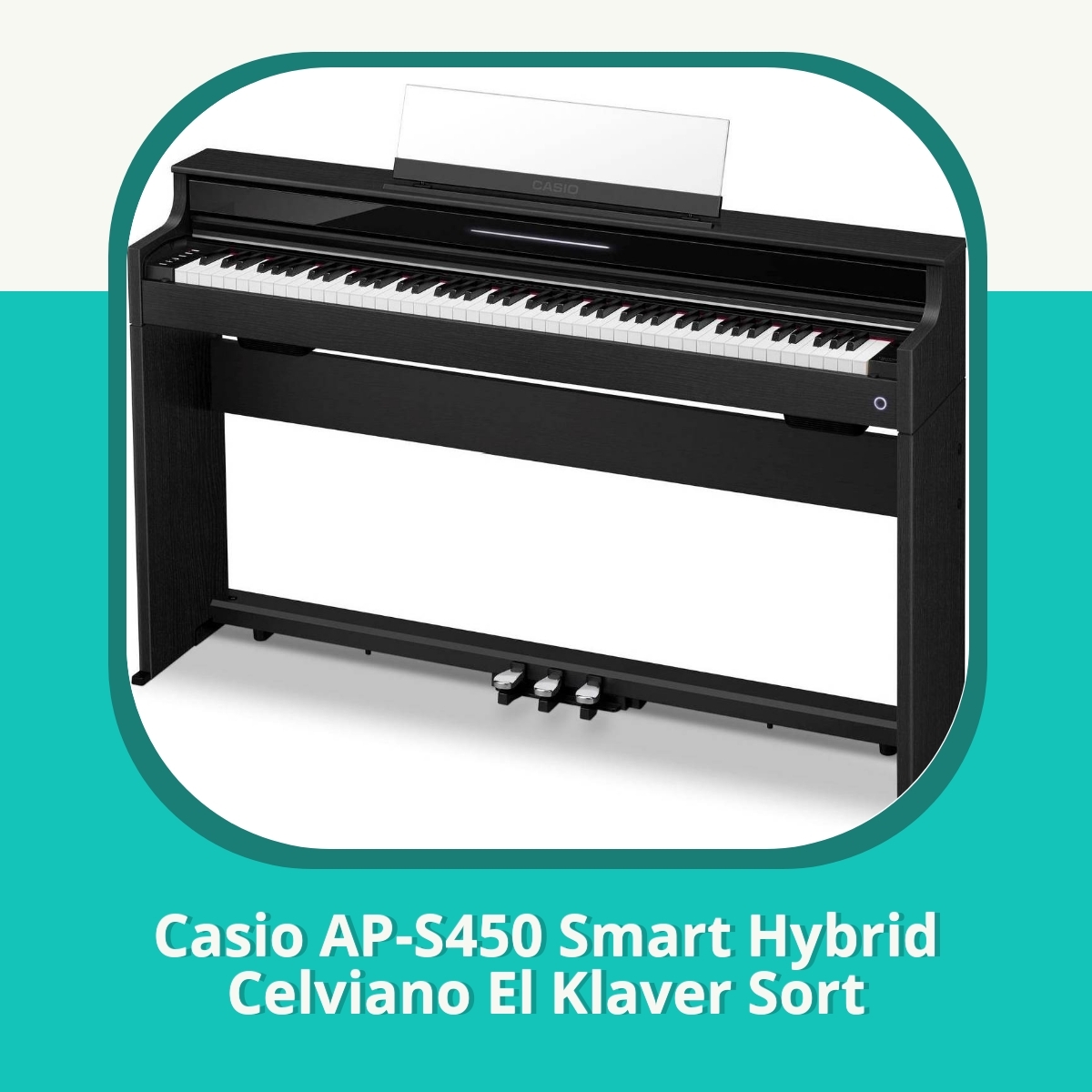 Anmeldelse af Casio AP-S450 Smart Hybrid Celviano El Klaver Sort