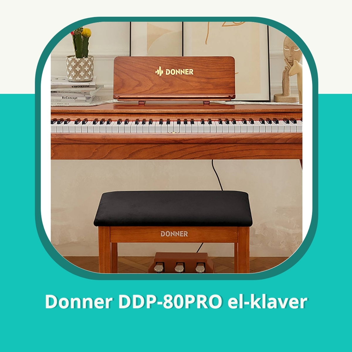 Anmeldelse af Donner DDP-80PRO el-klaver