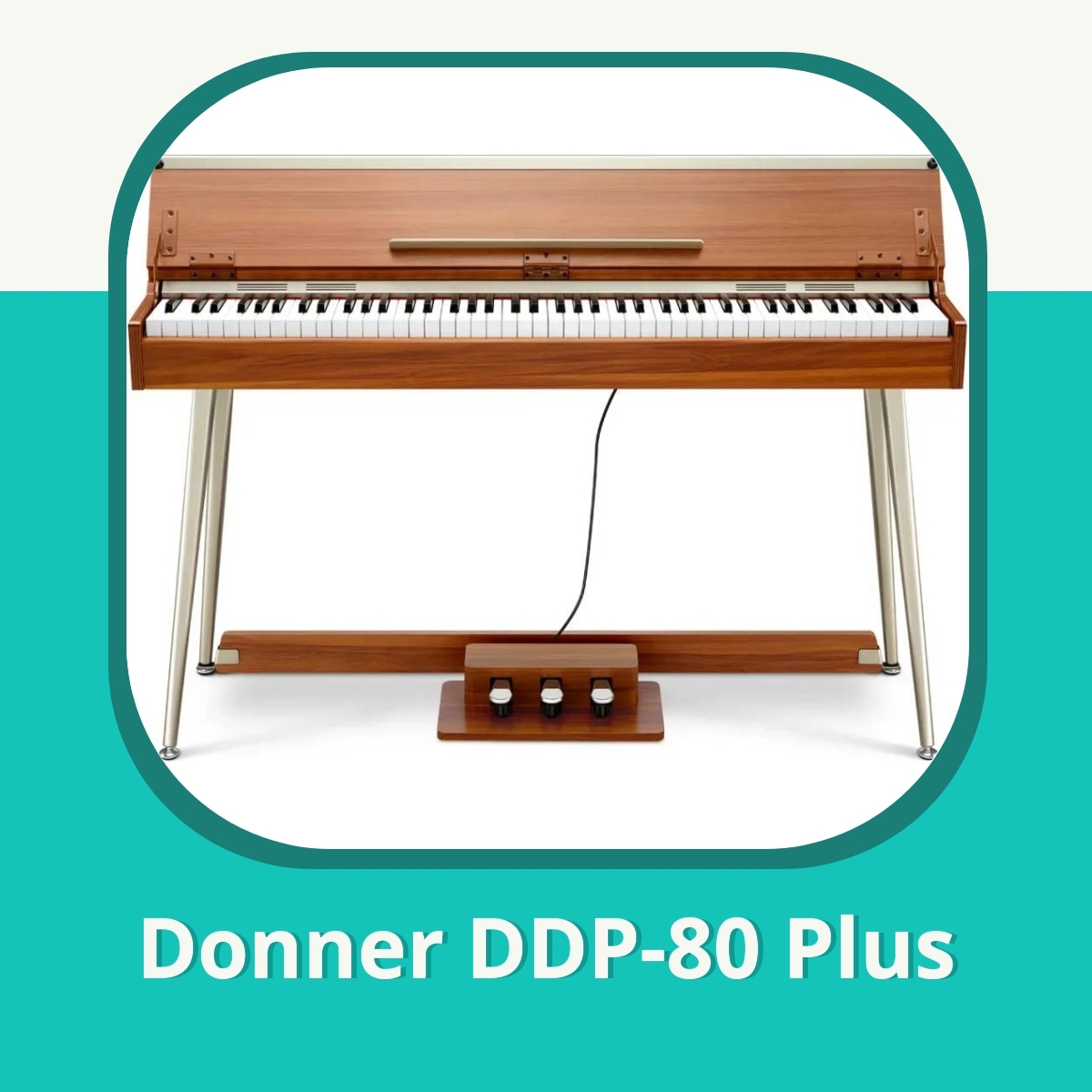 Anmeldelse af Donner DDP-80 Plus