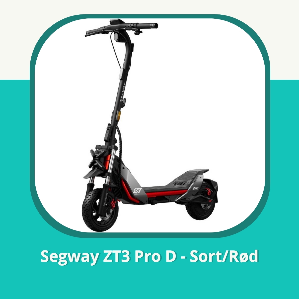 Anmeldelse af Segway ZT3 Pro D - Sort/Rød