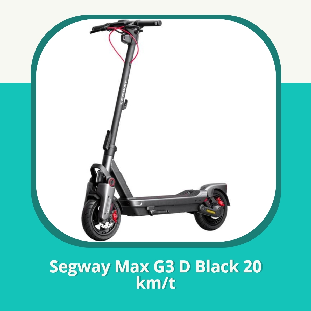 Anmeldelse af Segway Max G3 D Black 20 km/t