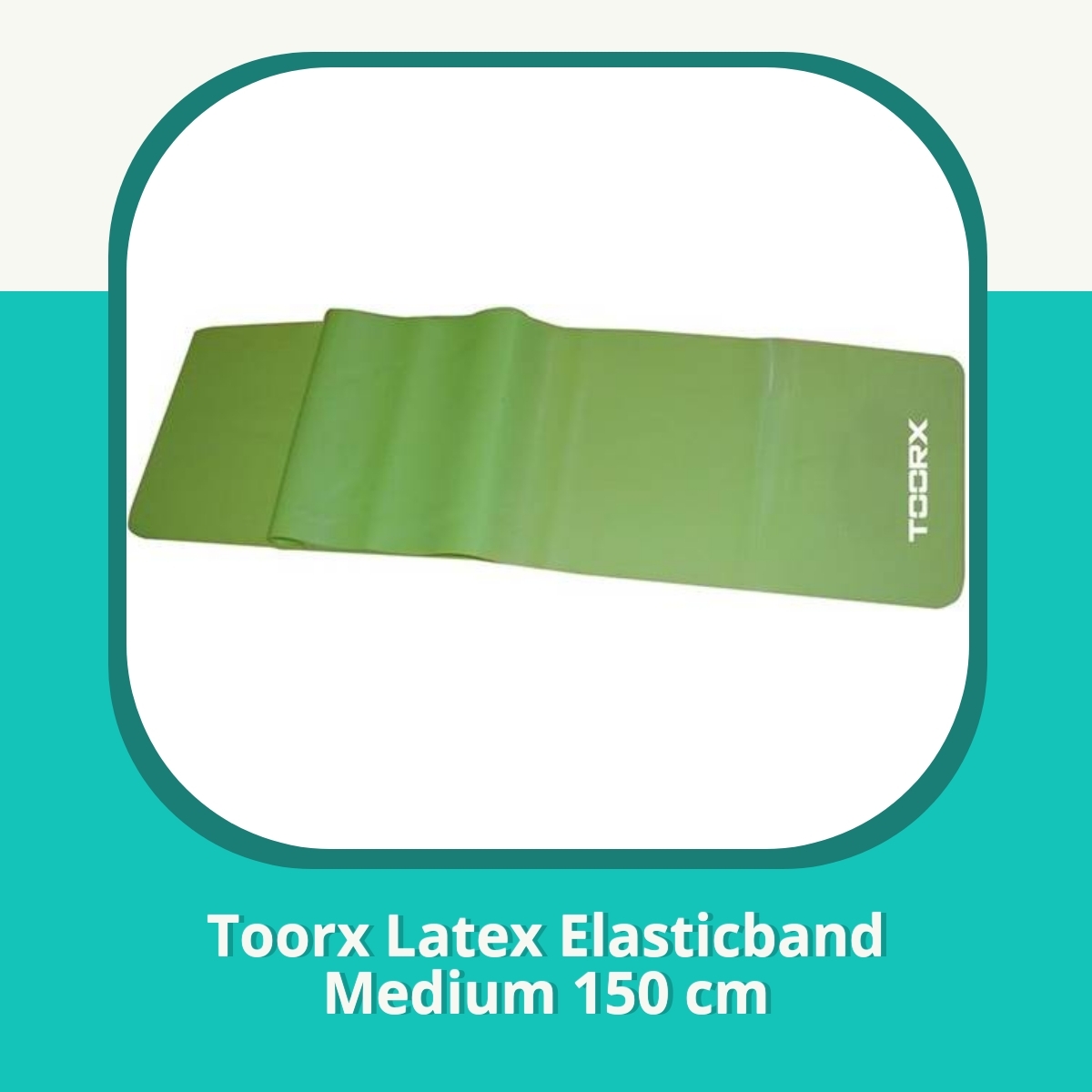 Recension af Toorx Latex Elasticband Medium 150 cm