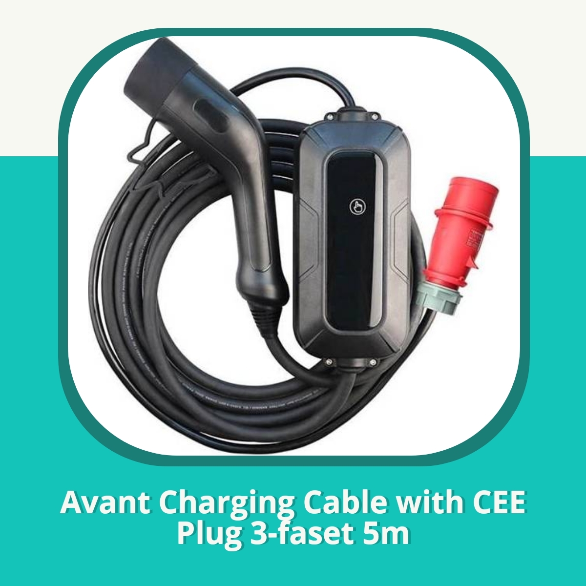Anmeldelse af Avant Charging Cable with CEE Plug 3-faset 5m