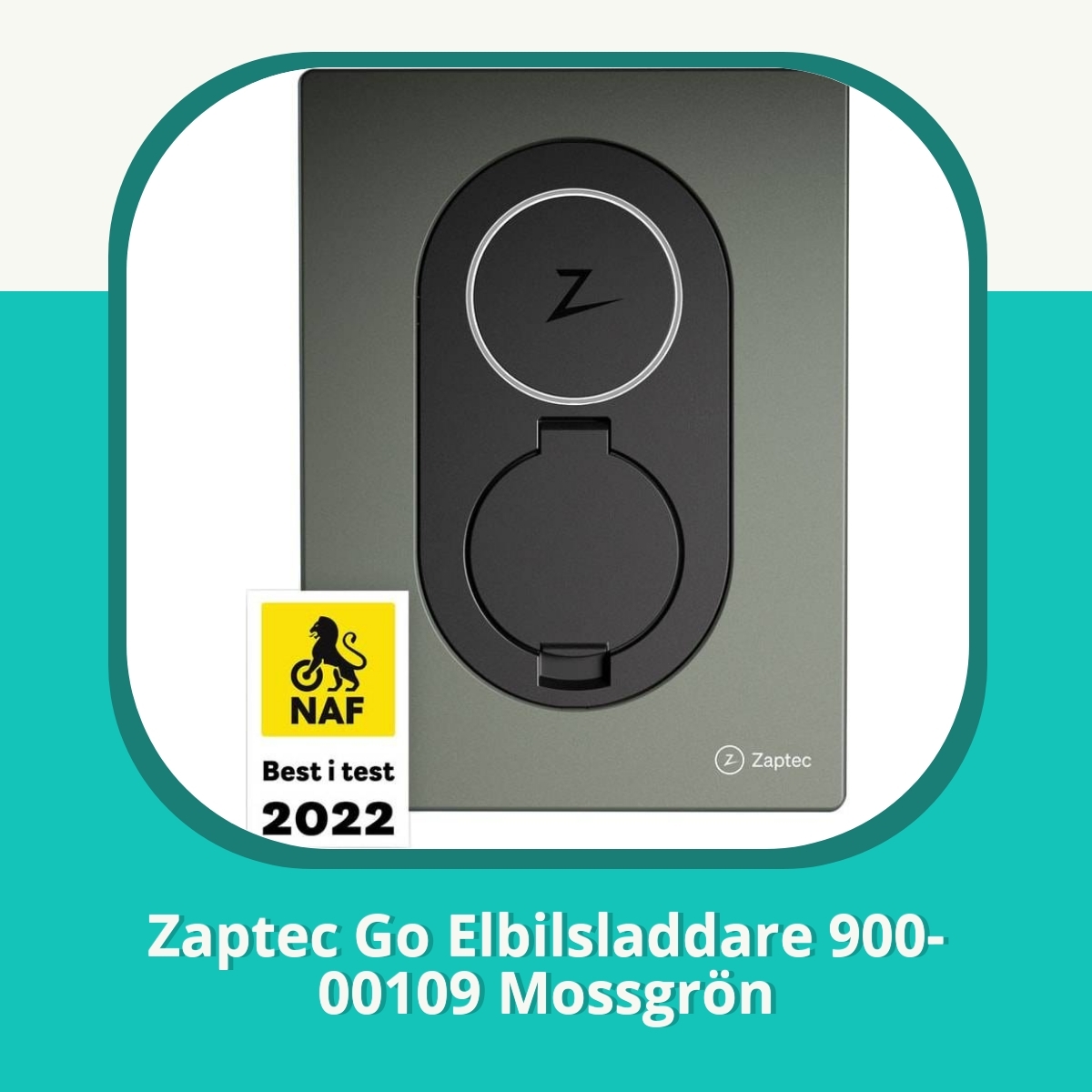 Recension af Zaptec Go Elbilsladdare 900-00109 Mossgrön