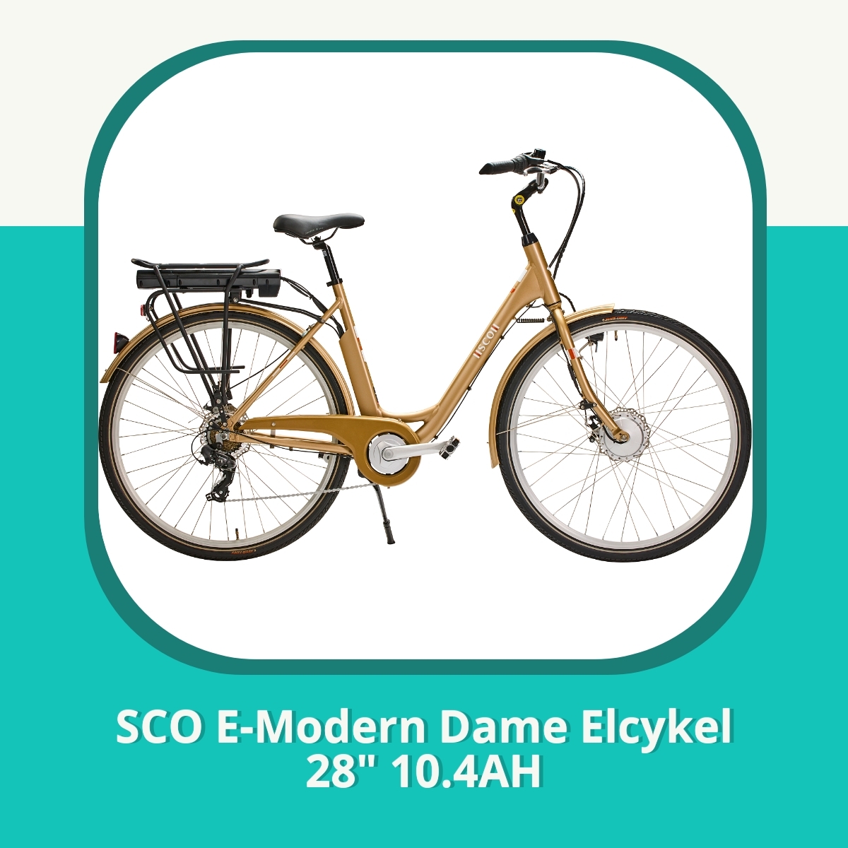 Anmeldelse af SCO E-Modern Dame Elcykel 28
