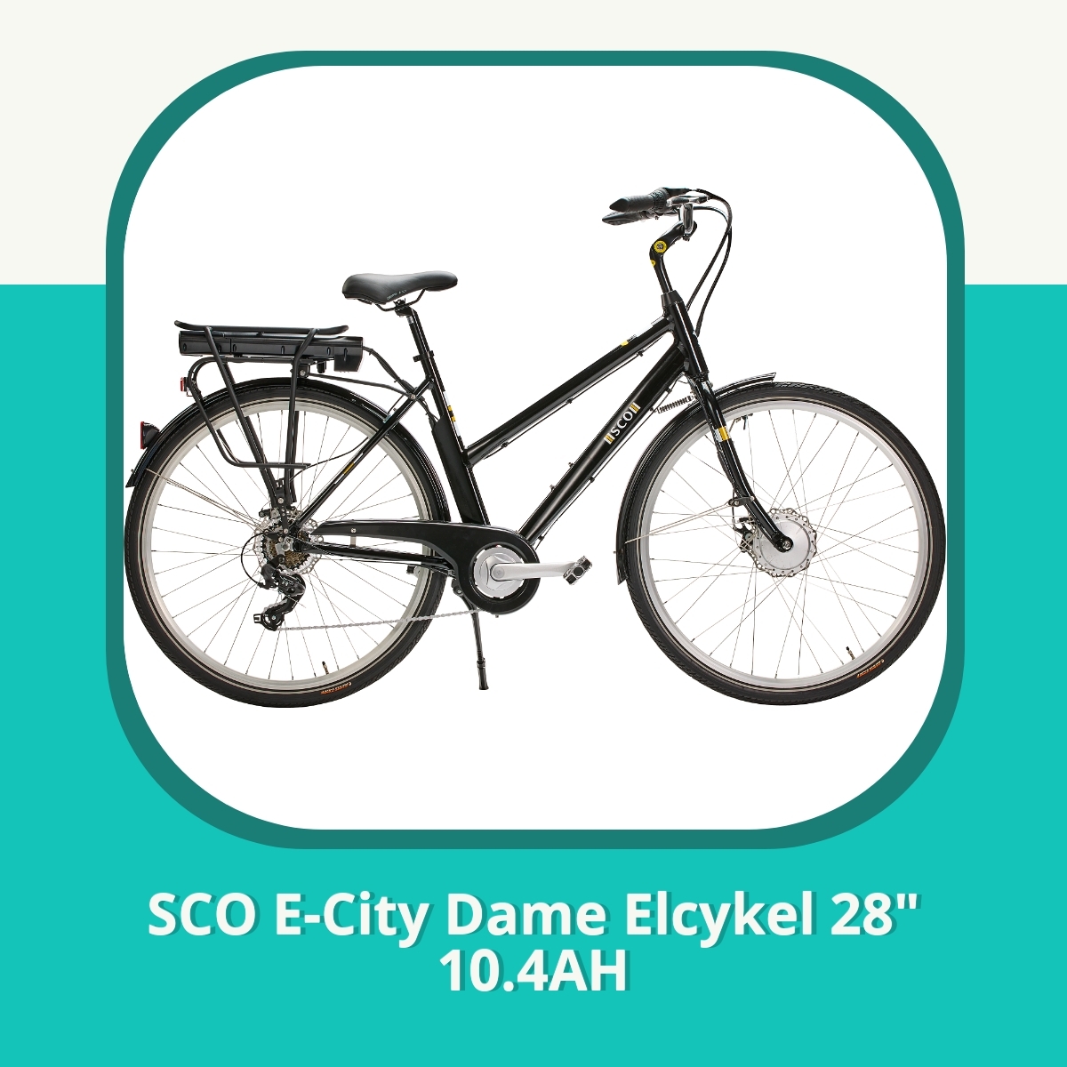 Anmeldelse af SCO E-City Dame Elcykel 28