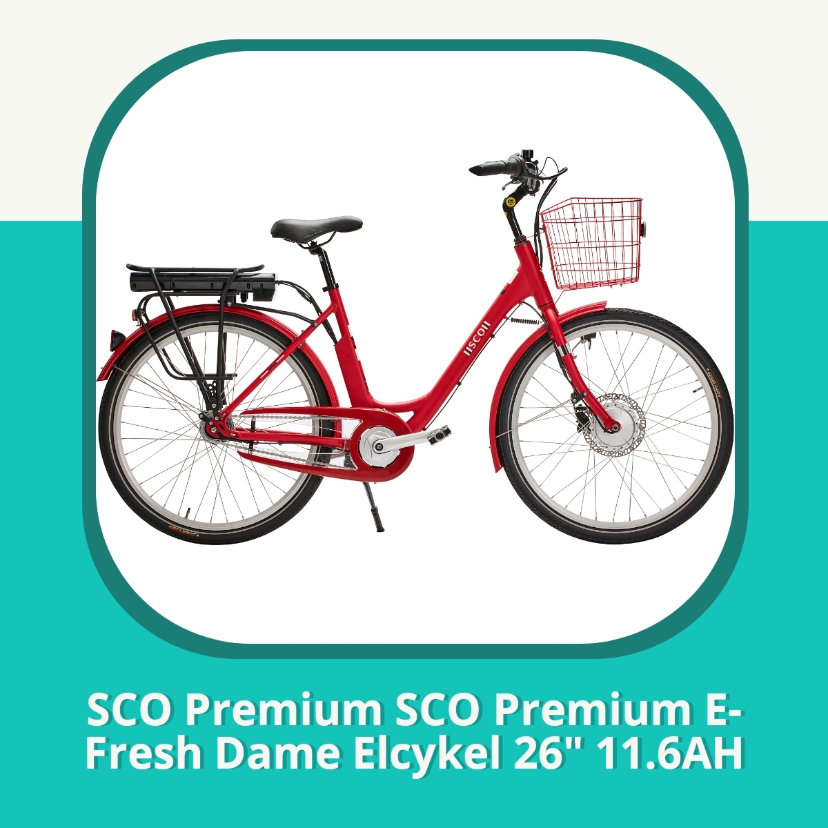 Anmeldelse af SCO Premium SCO Premium E-Fresh Dame Elcykel 26