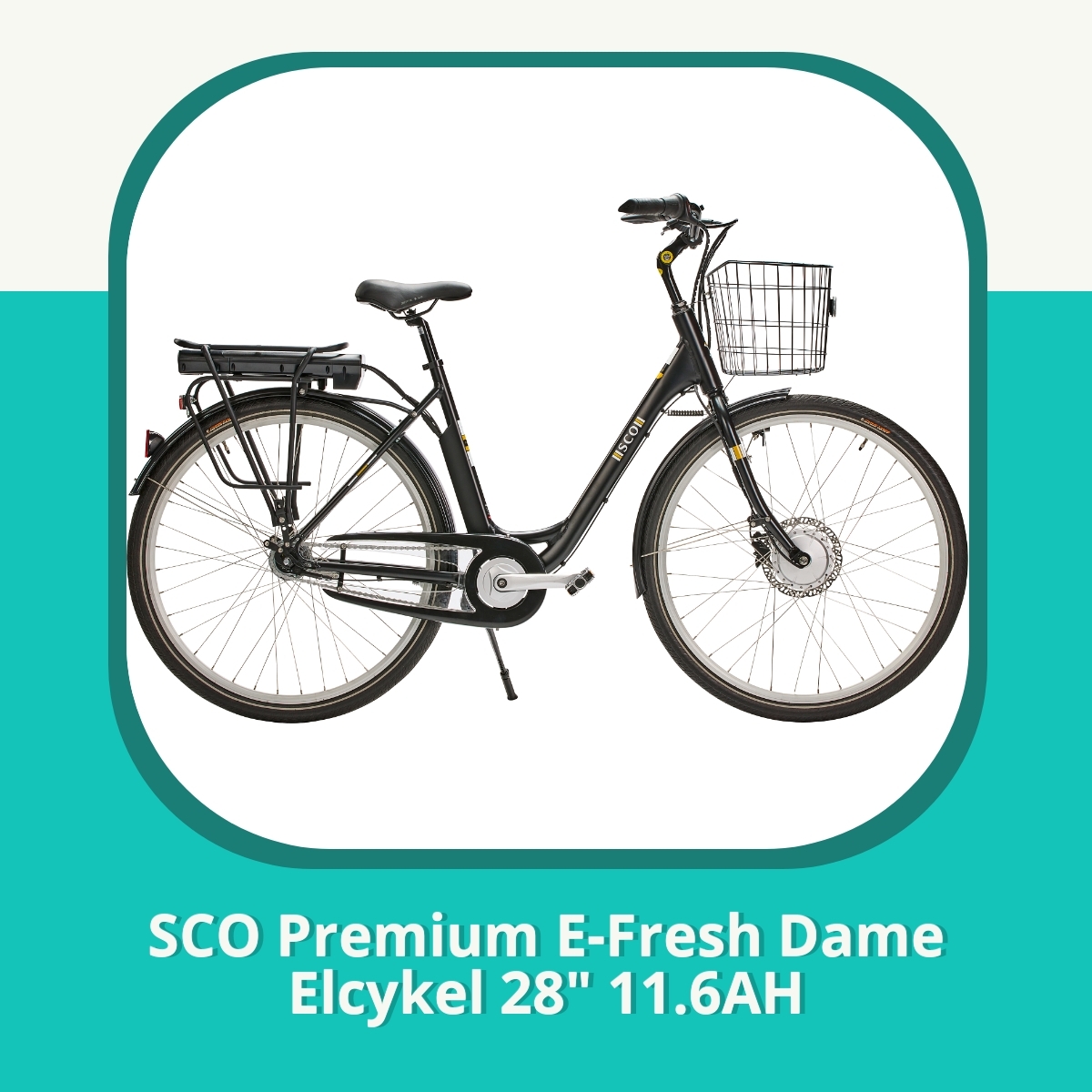 Anmeldelse af SCO Premium E-Fresh Dame Elcykel 28