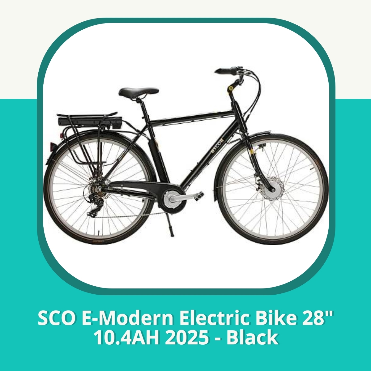 Anmeldelse af SCO E-Modern Electric Bike 28