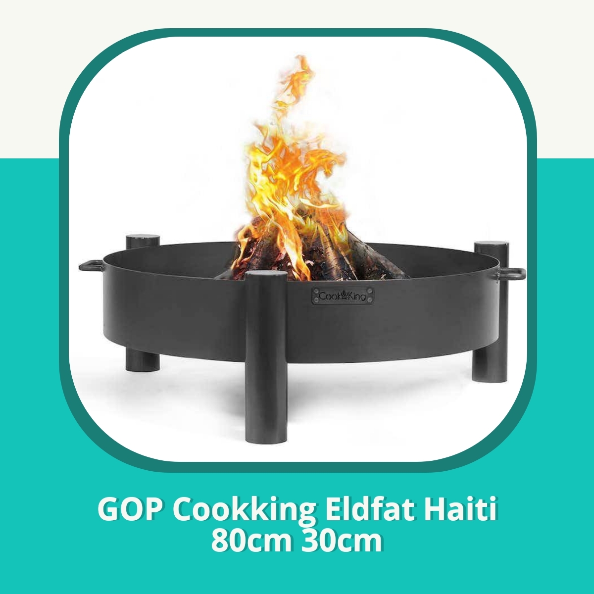 Anmeldelse af GOP Cookking Eldfat Haiti 80cm 30cm