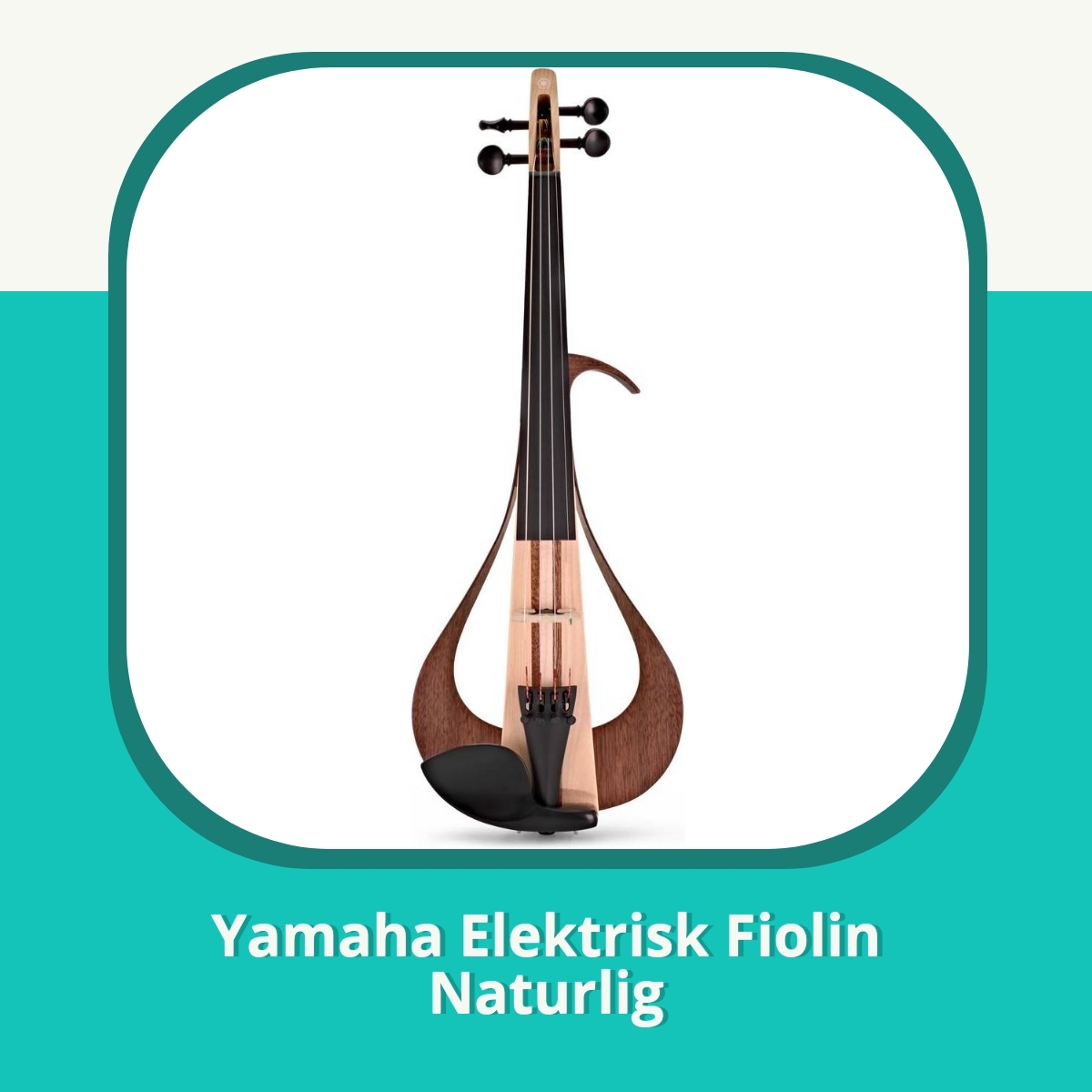Anmeldelse af Yamaha Elektrisk Fiolin Naturlig